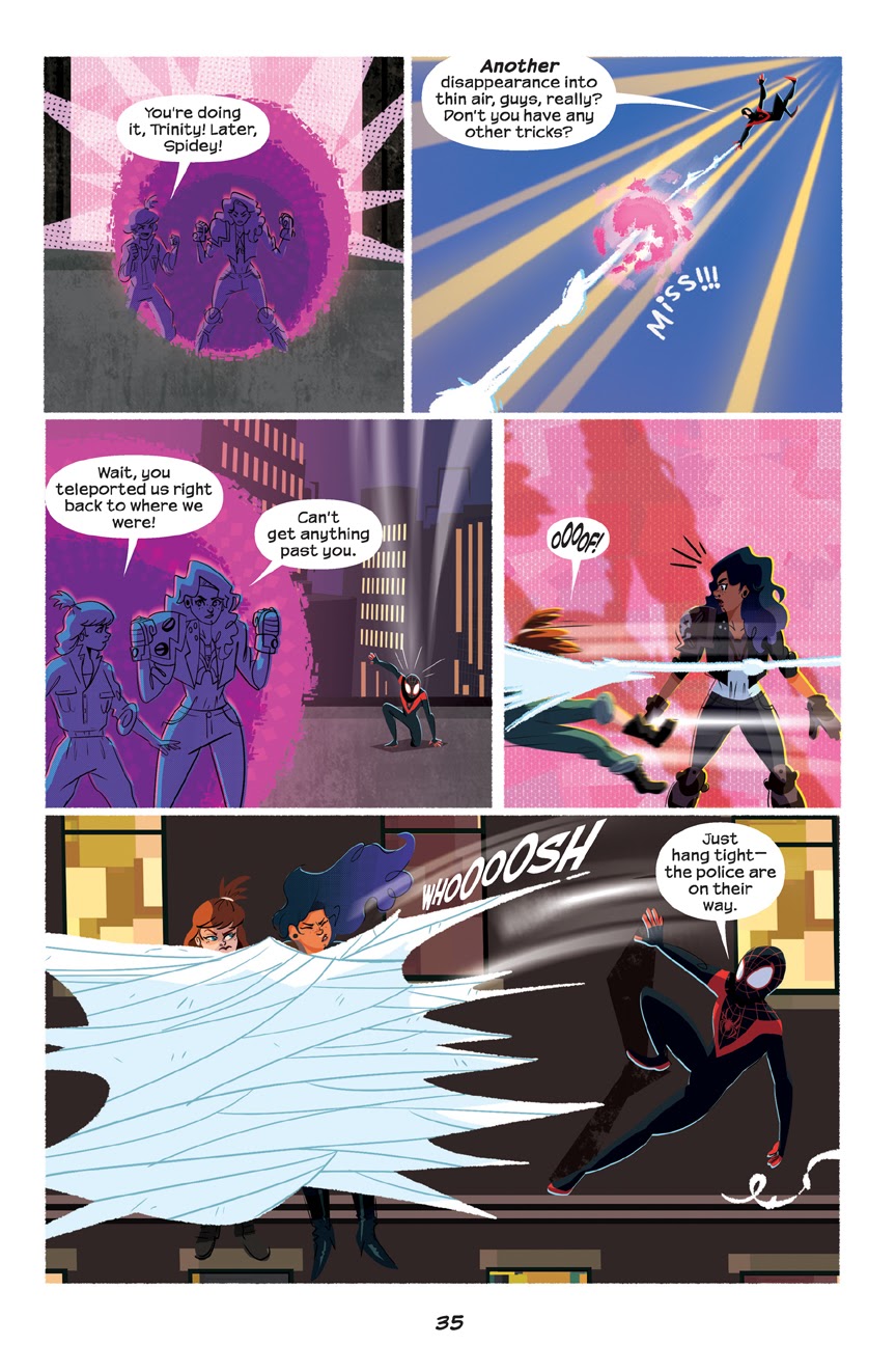 Read online Miles Morales: Shock Waves comic -  Issue # TPB - 39