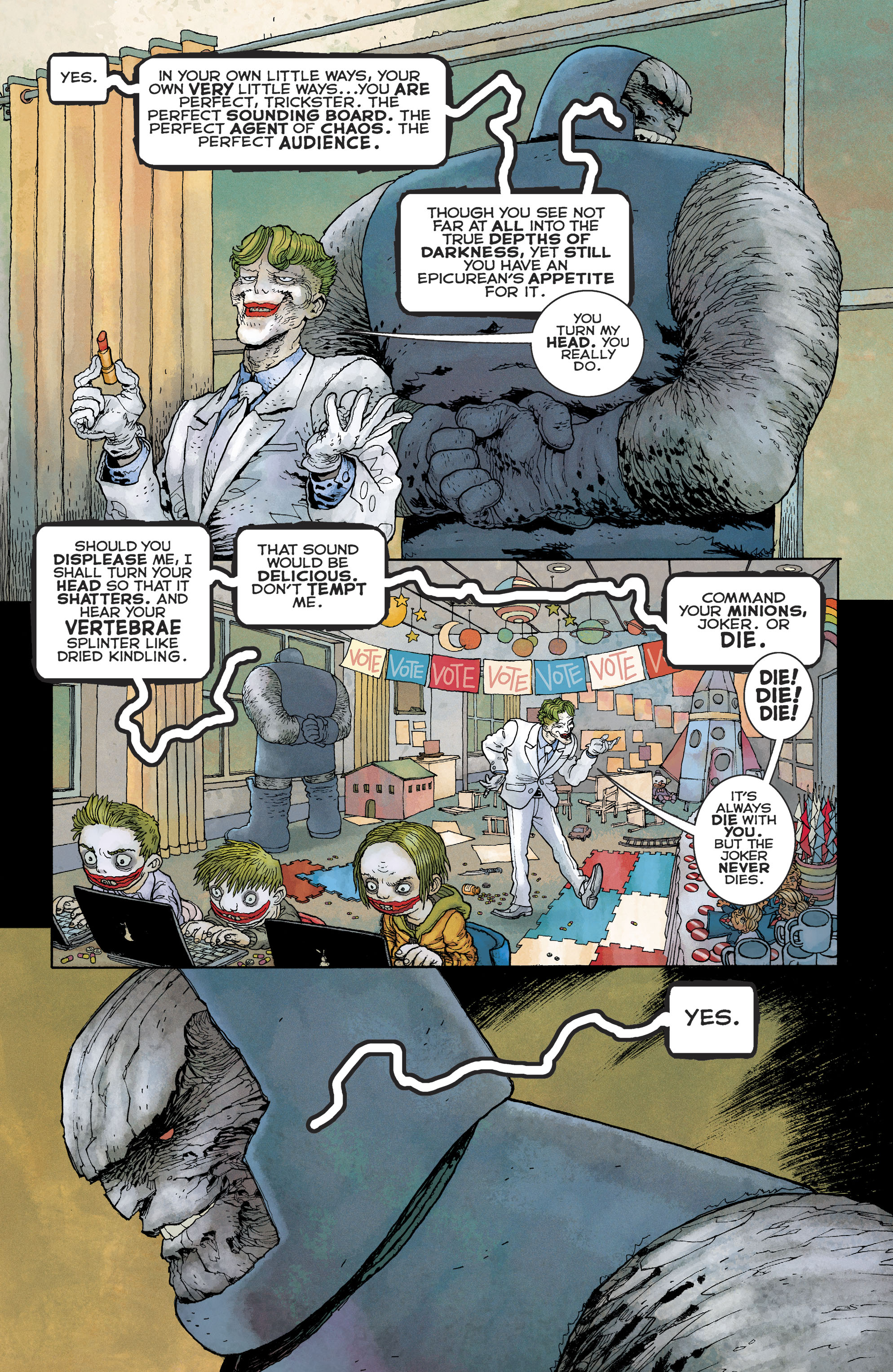 Read online Dark Knight Returns: The Golden Child comic -  Issue # Full - 14