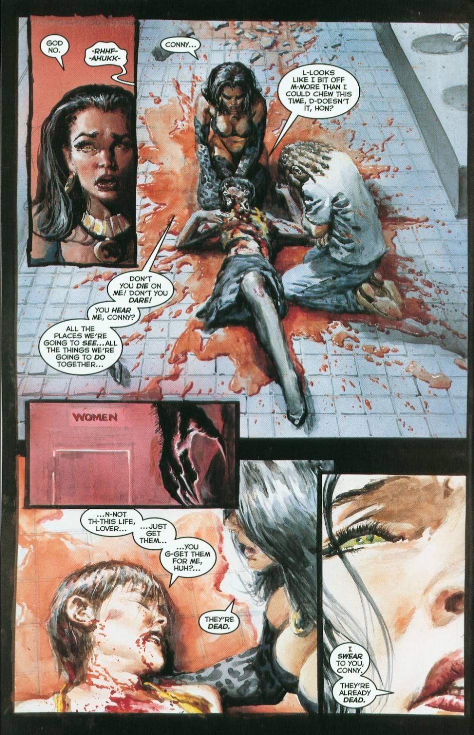 Read online Vampirella (2001) comic -  Issue #10 - 15