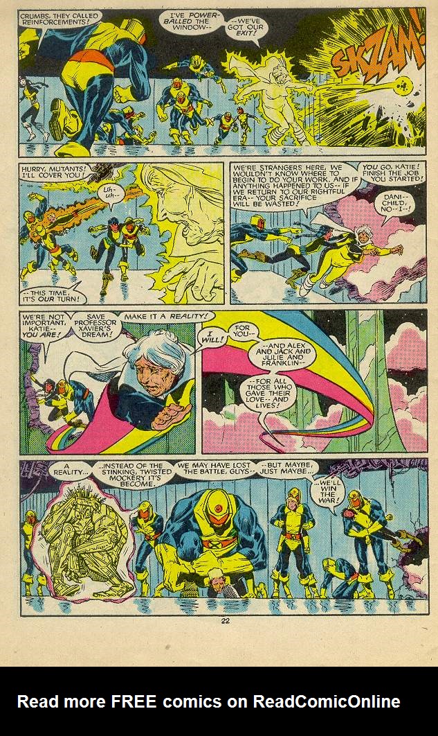 The New Mutants Issue #49 #56 - English 23