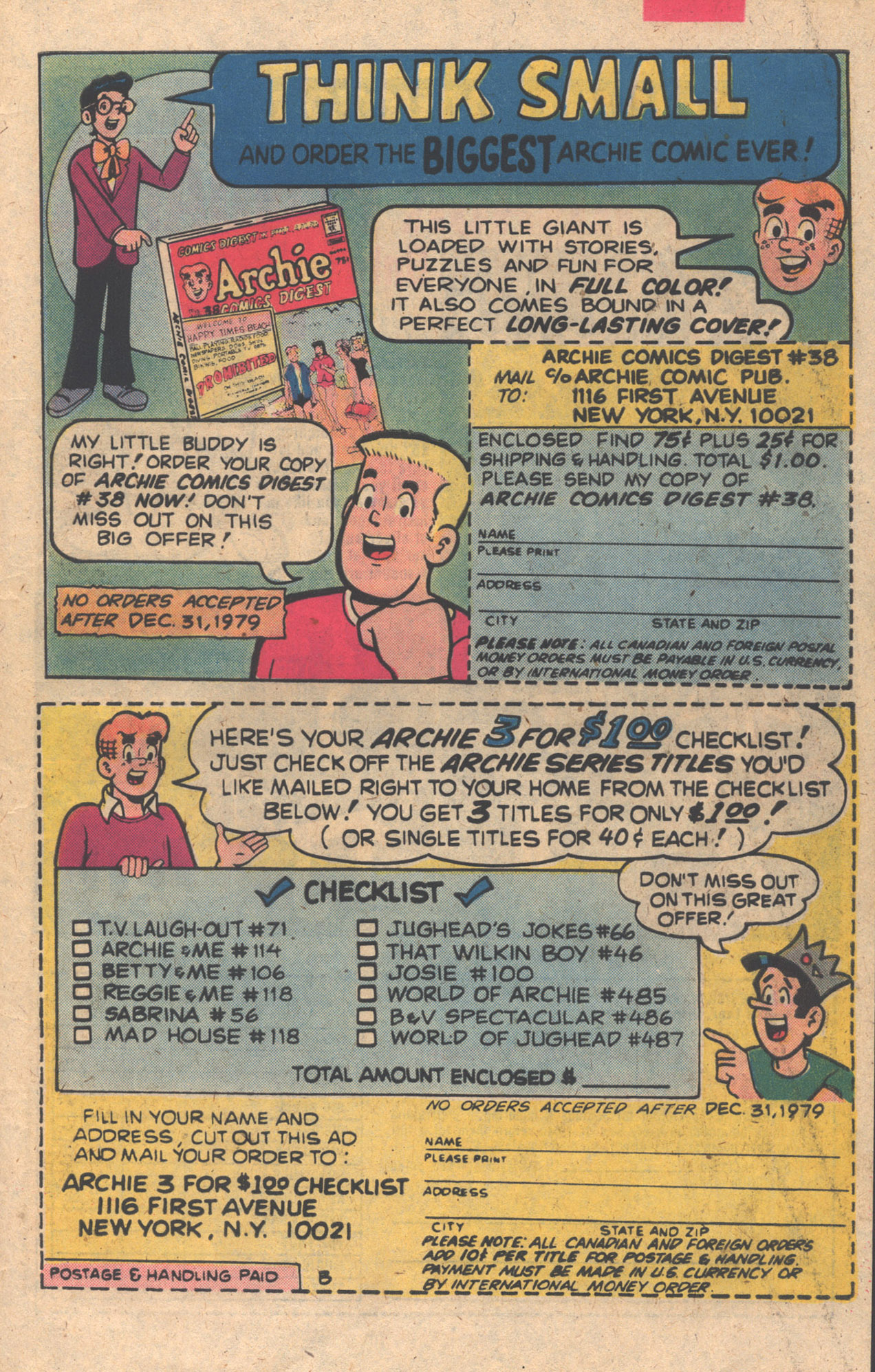 Read online Life With Archie (1958) comic -  Issue #208 - 27