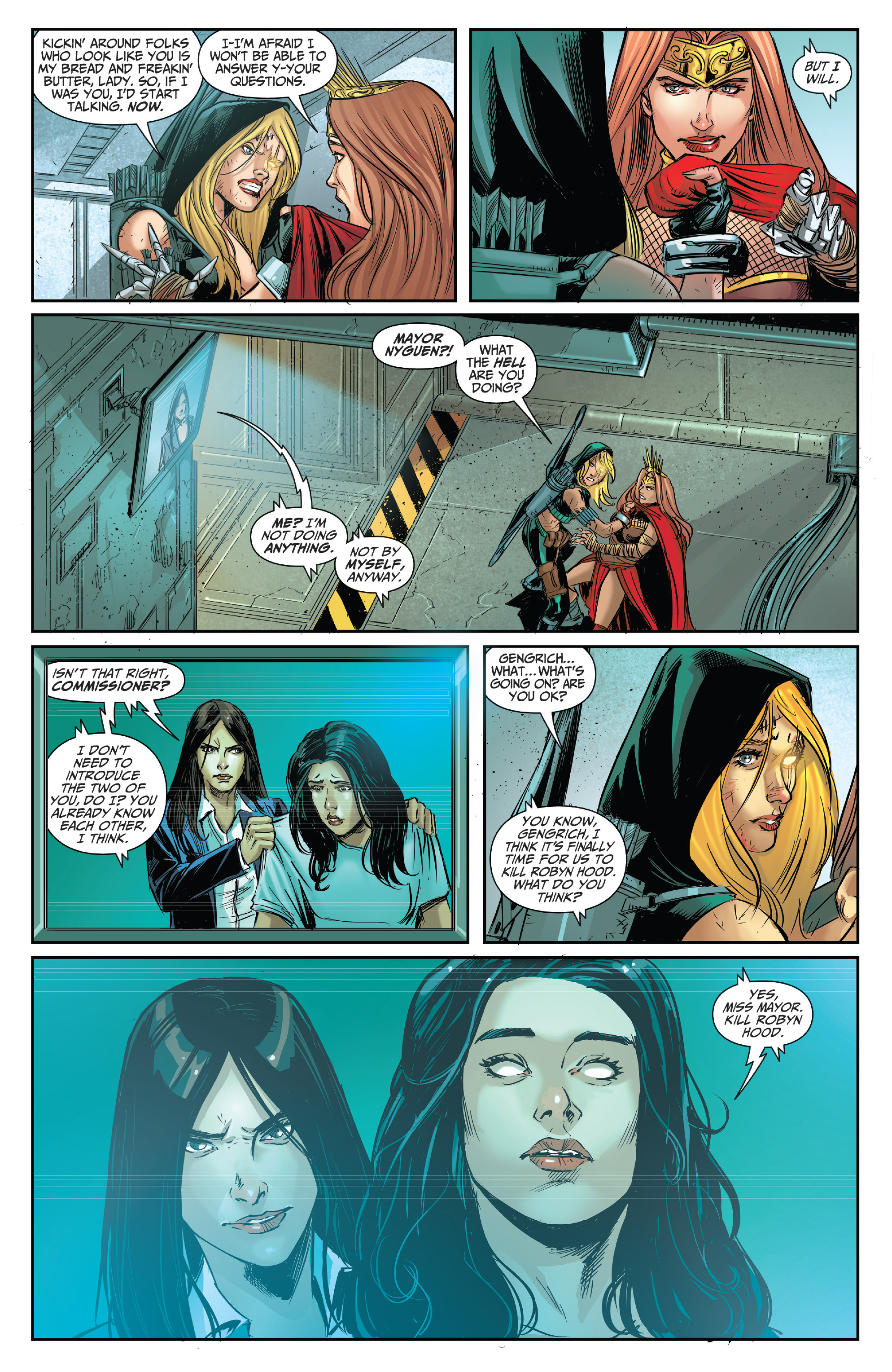 Read online Robyn Hood: Vigilante comic -  Issue #6 - 11