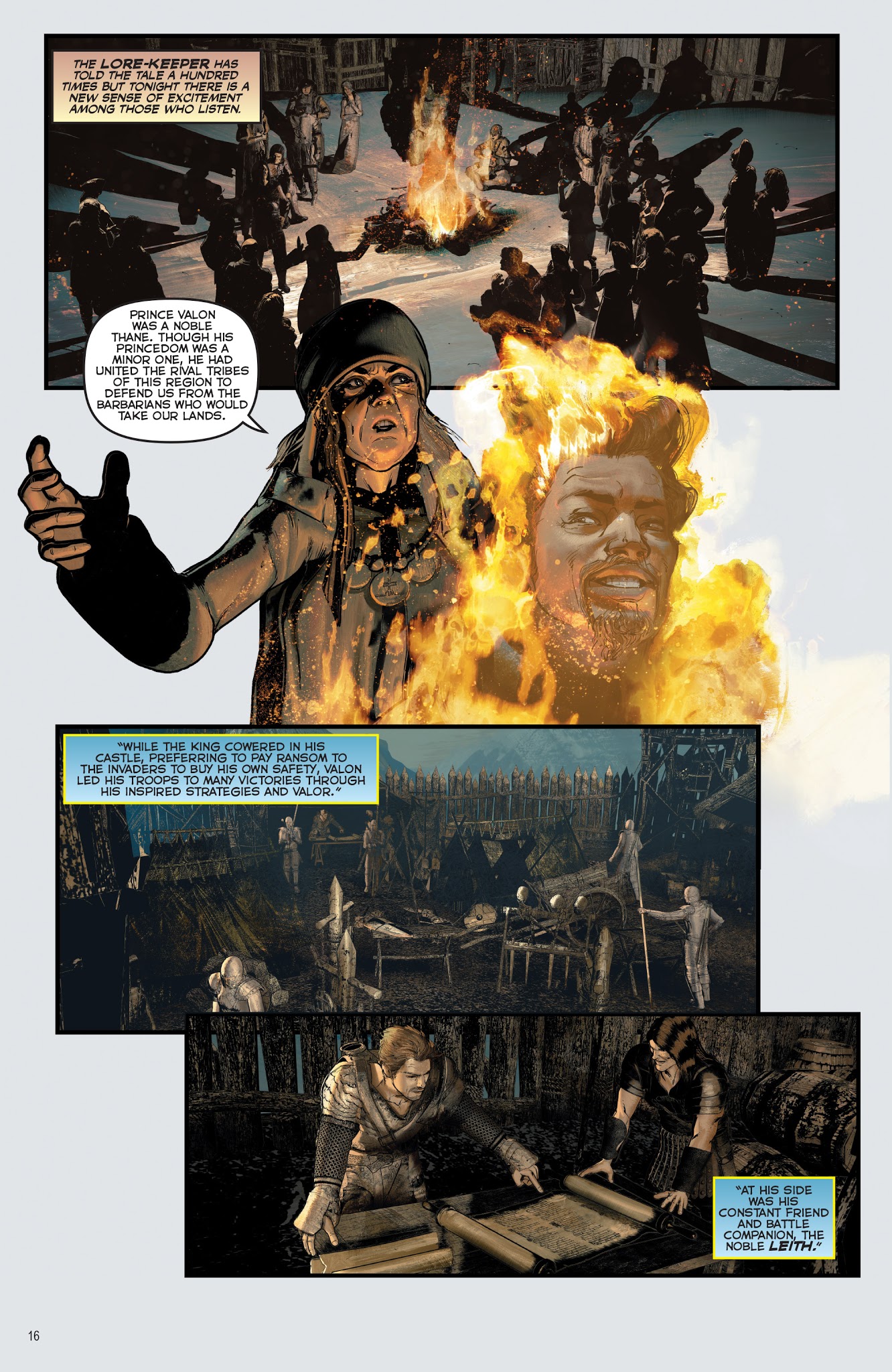 Read online Medieval Spawn and Witchblade comic -  Issue #1 - 18
