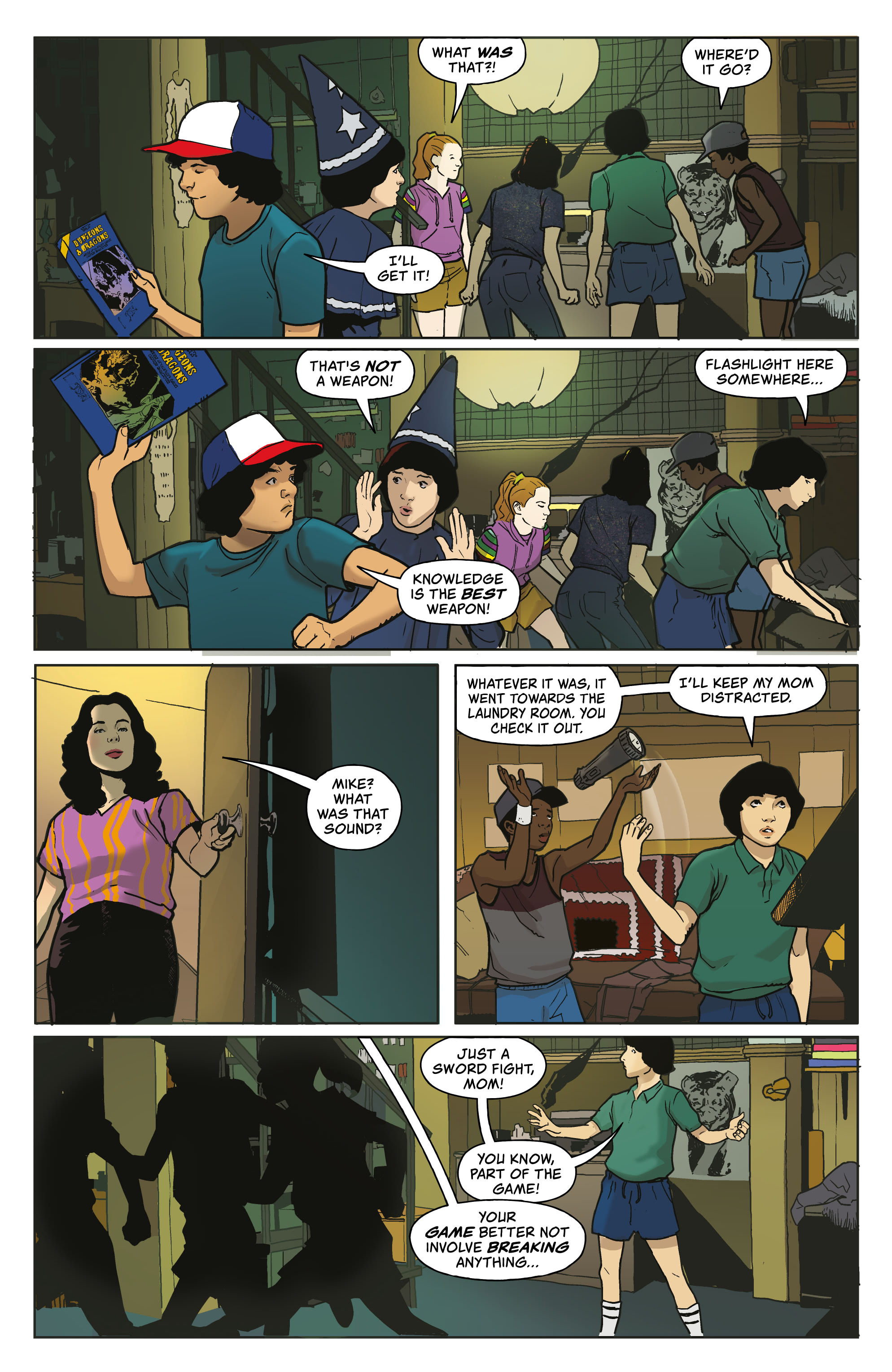 Read online Stranger Things and Dungeons & Dragons comic -  Issue #3 - 14