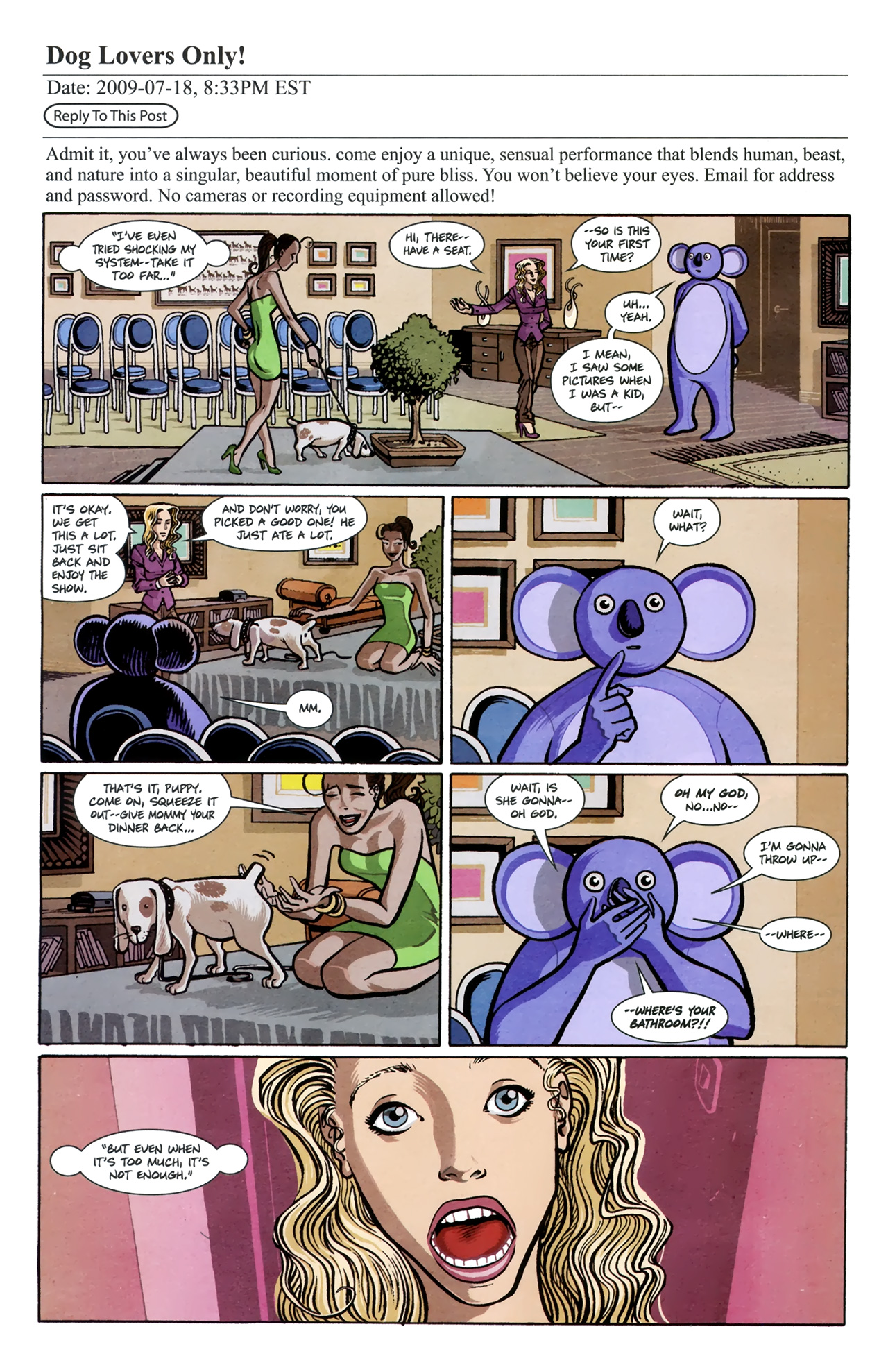 Read online Forgetless comic -  Issue #4 - 14