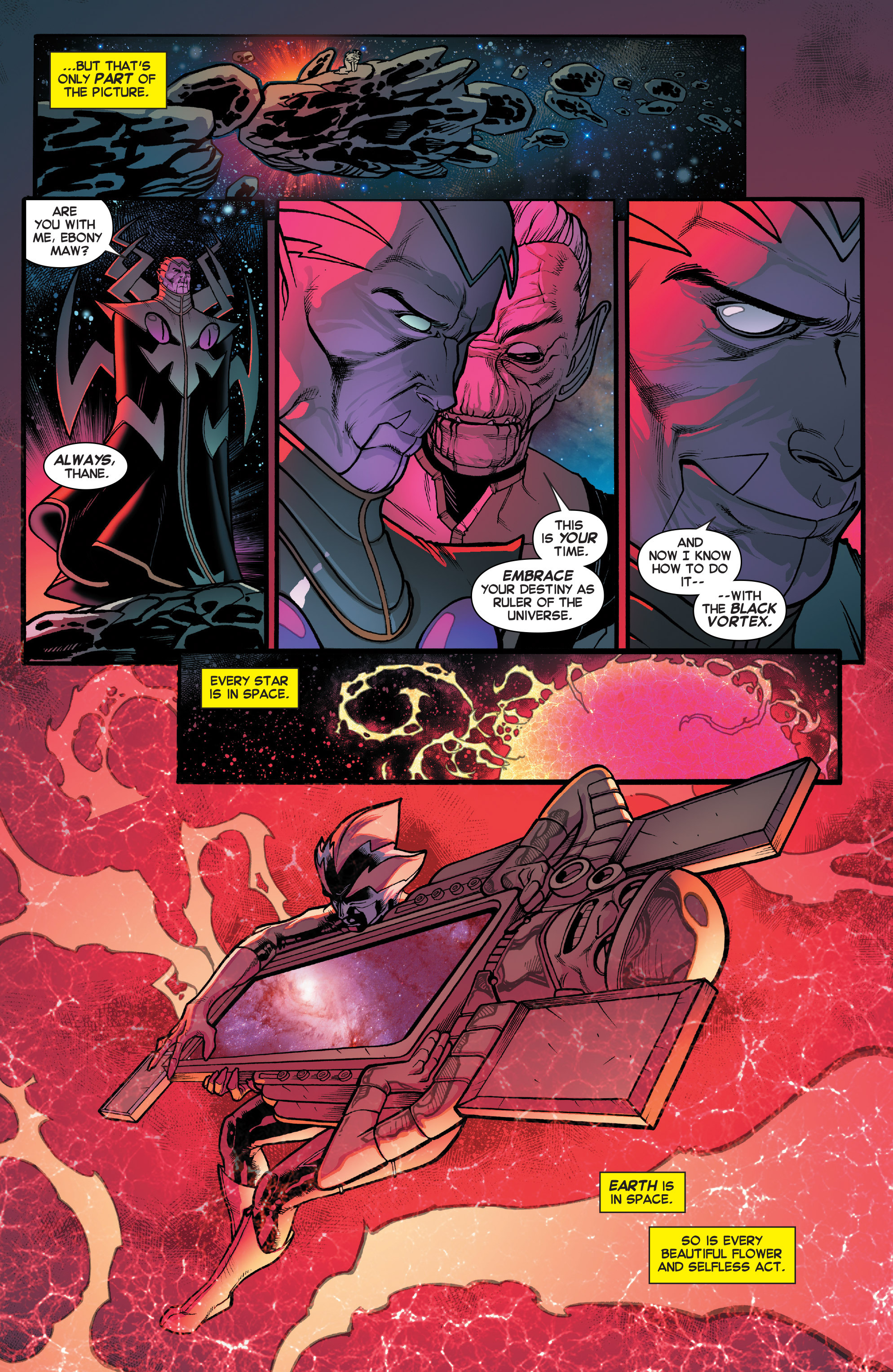 Read online Guardians of the Galaxy and X-Men: The Black Vortex comic -  Issue # TPB (Part 3) - 96