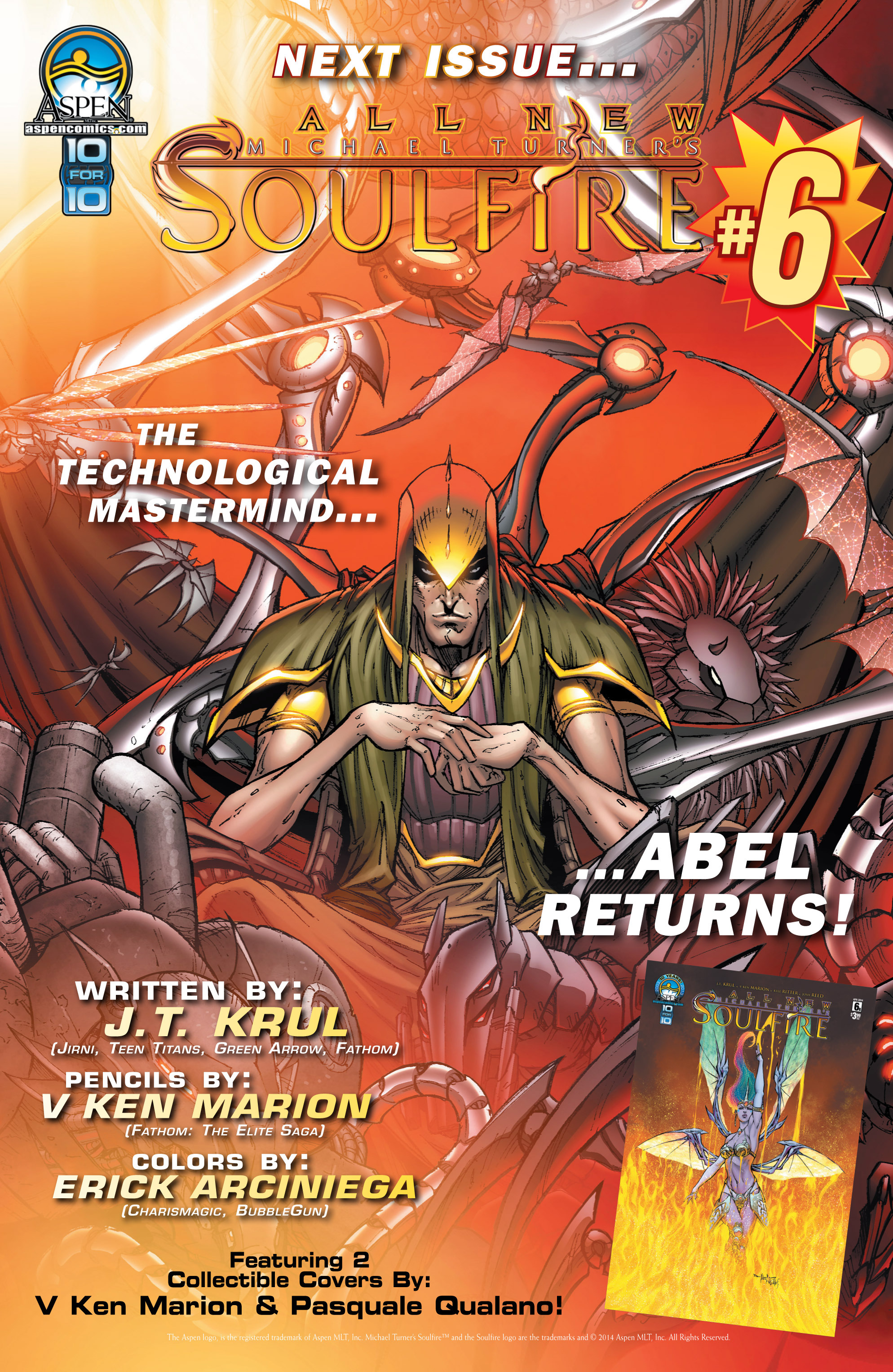 Read online Michael Turner's Soulfire (2013) comic -  Issue #5 - 23