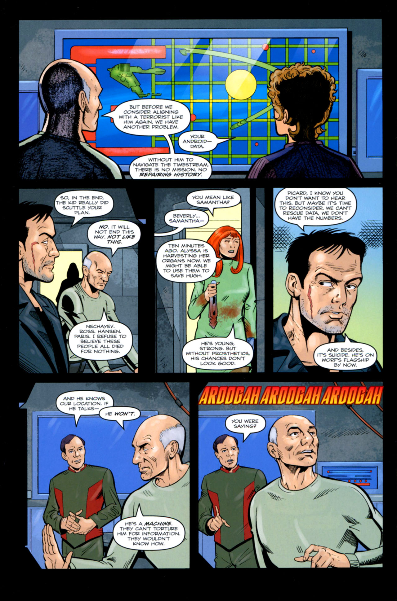 Read online Star Trek: The Next Generation: The Last Generation comic -  Issue #4 - 4