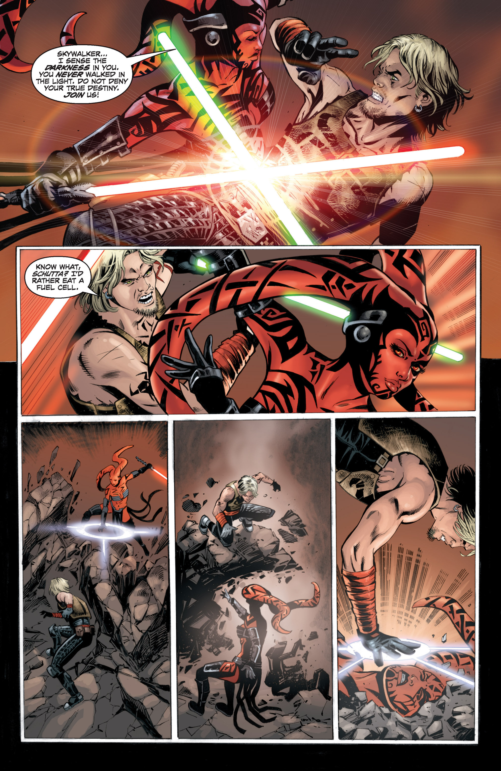 Read online Star Wars: Legacy War comic -  Issue #5 - 22