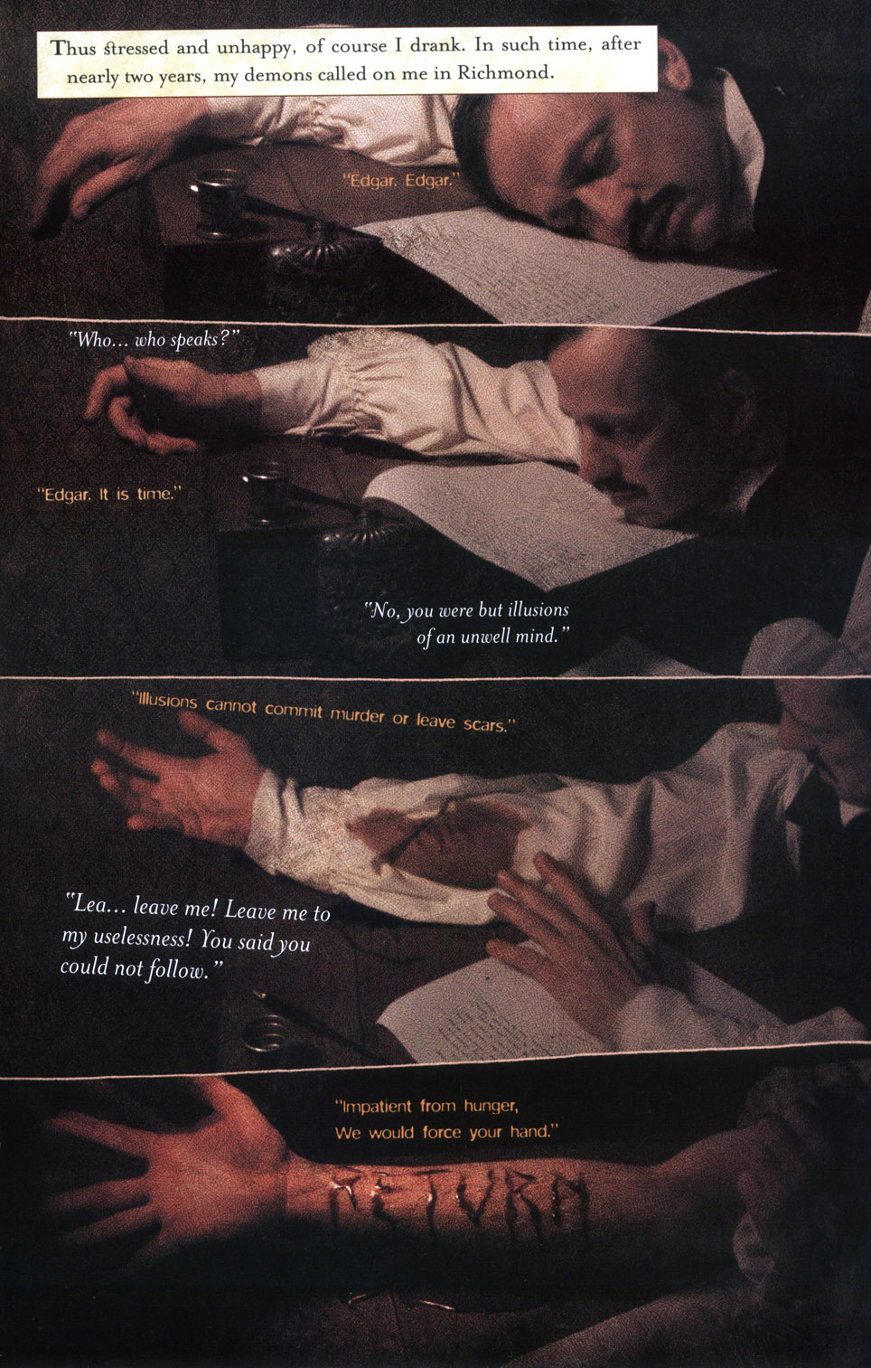 Read online In the Shadow of Edgar Allan Poe comic -  Issue # TPB - 45