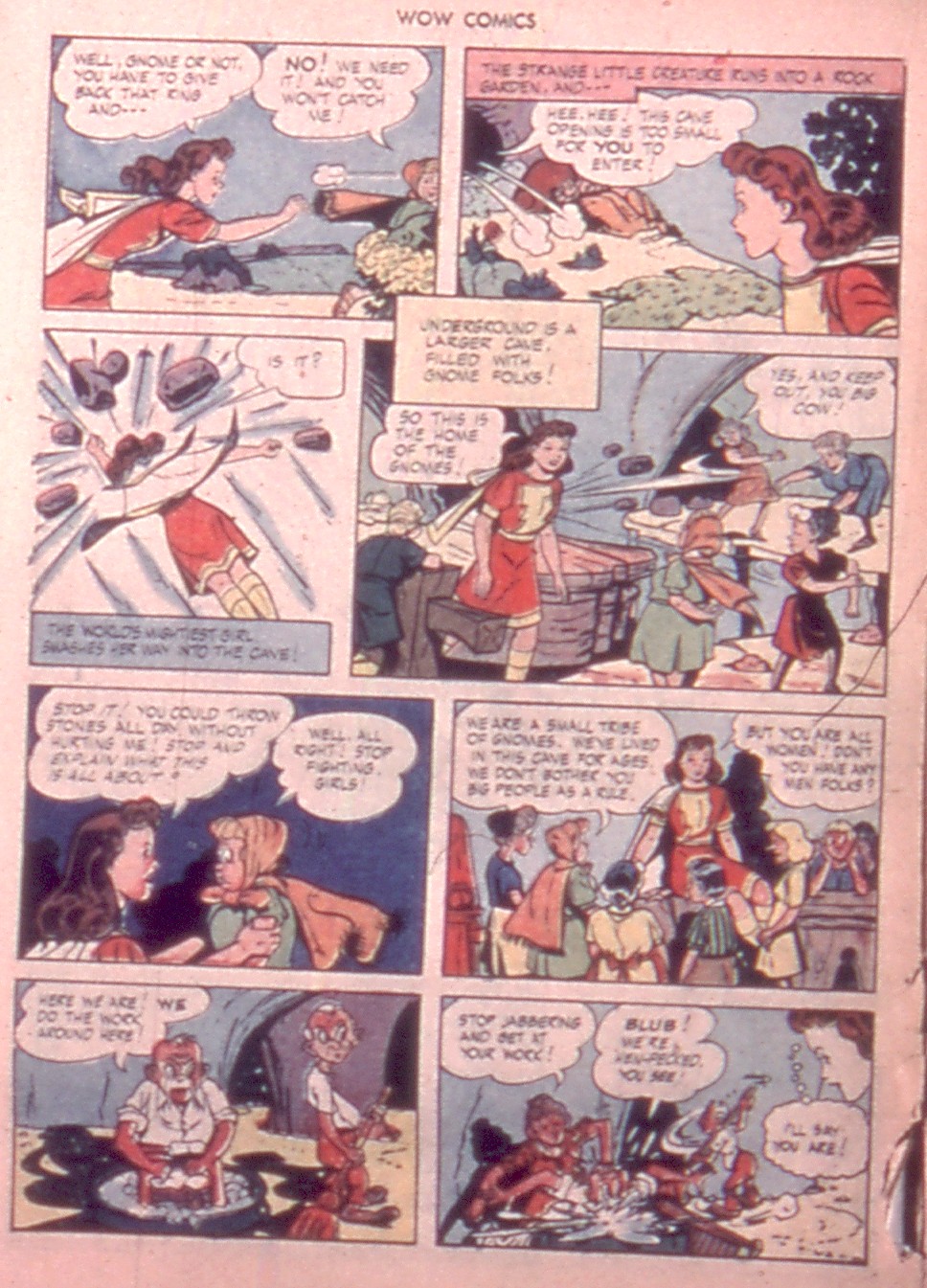 Read online Wow Comics comic -  Issue #40 - 6
