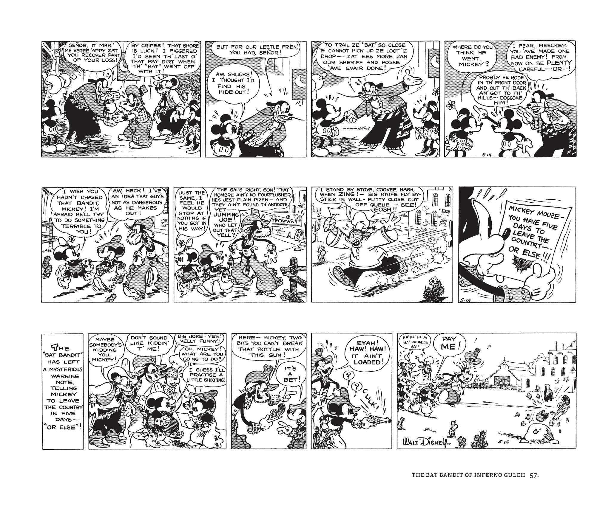 Read online Walt Disney's Mickey Mouse by Floyd Gottfredson comic -  Issue # TPB 3 (Part 1) - 57