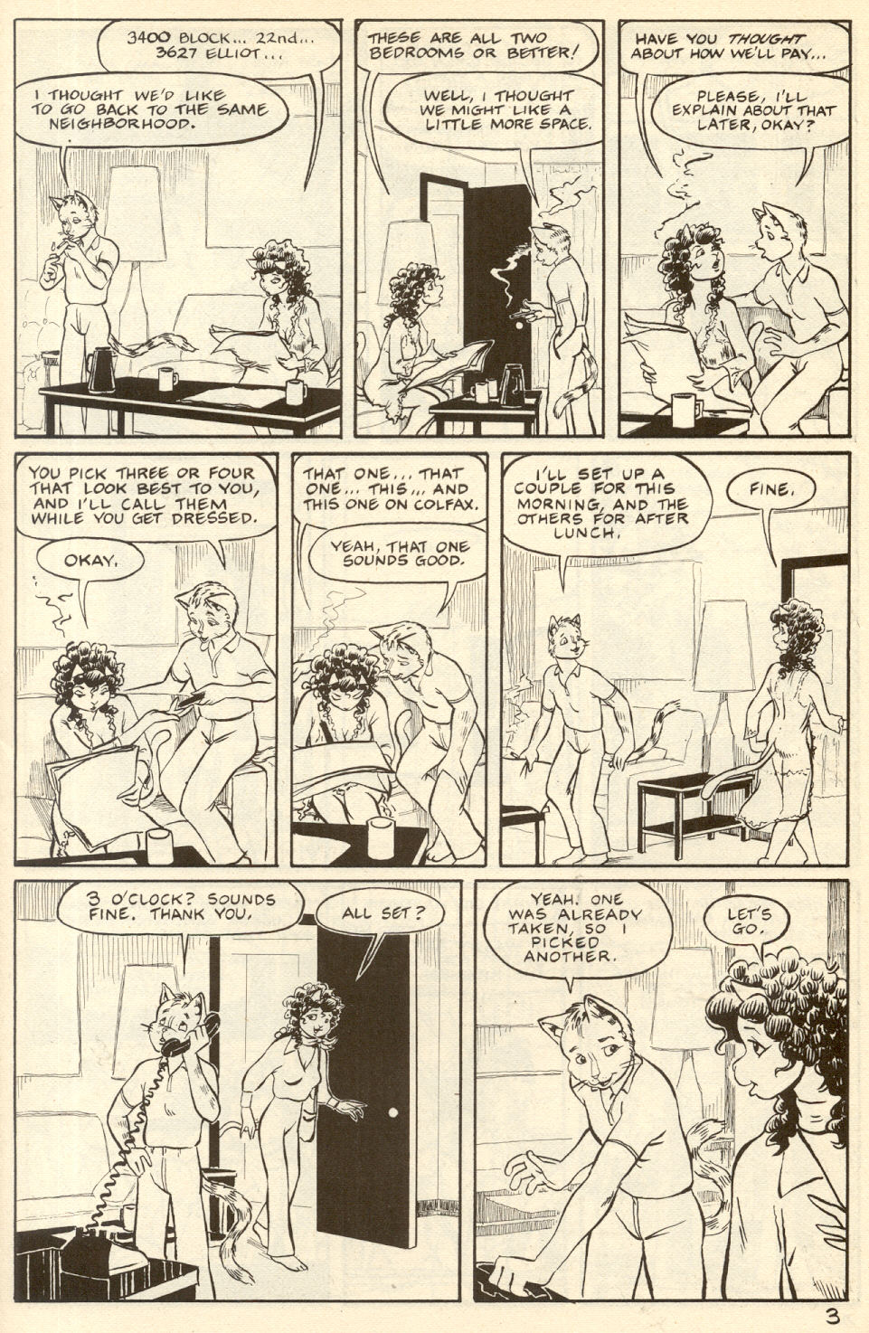 Omaha the Cat Dancer (1986) issue 6 - Page 6