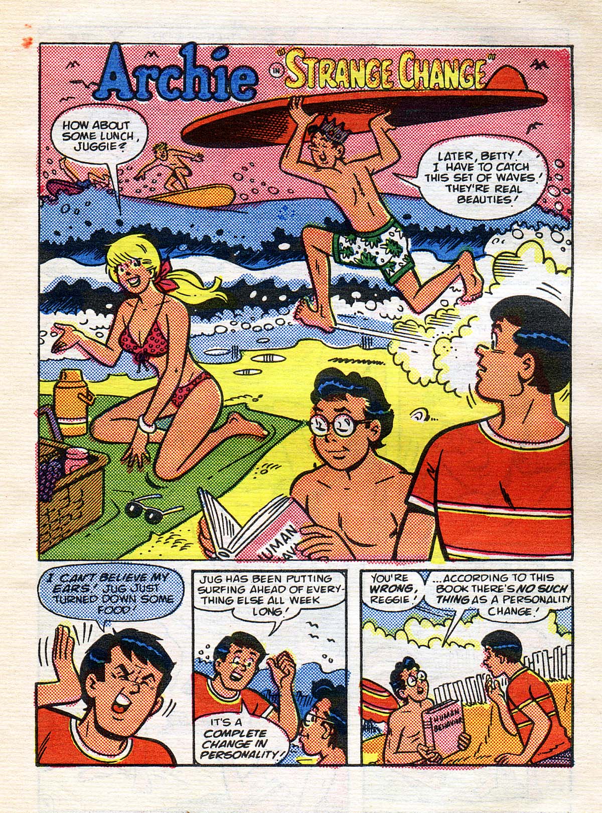 Read online Archie Annual Digest Magazine comic -  Issue #55 - 124