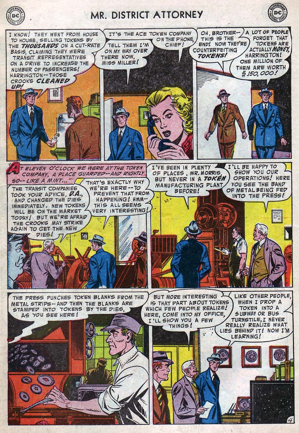 Read online Mr. District Attorney comic -  Issue #41 - 6