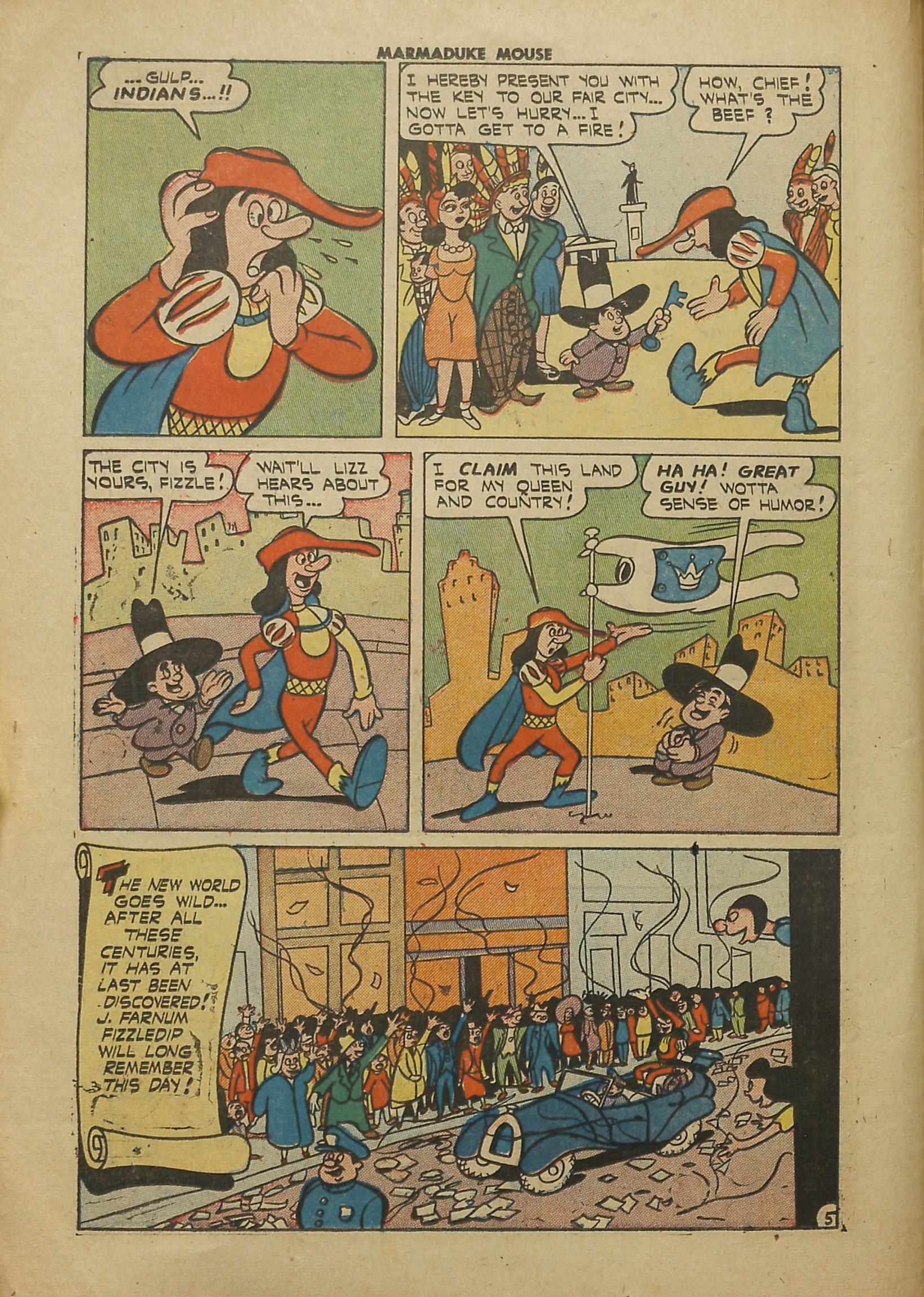 Read online Marmaduke Mouse comic -  Issue #27 - 14