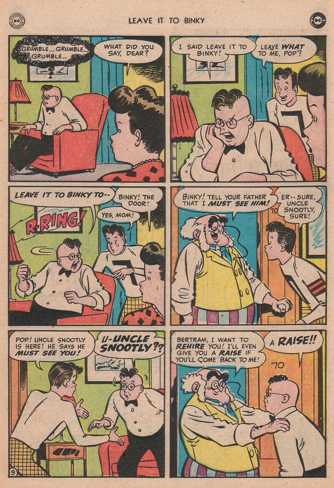 Read online Leave it to Binky comic -  Issue #9 - 11