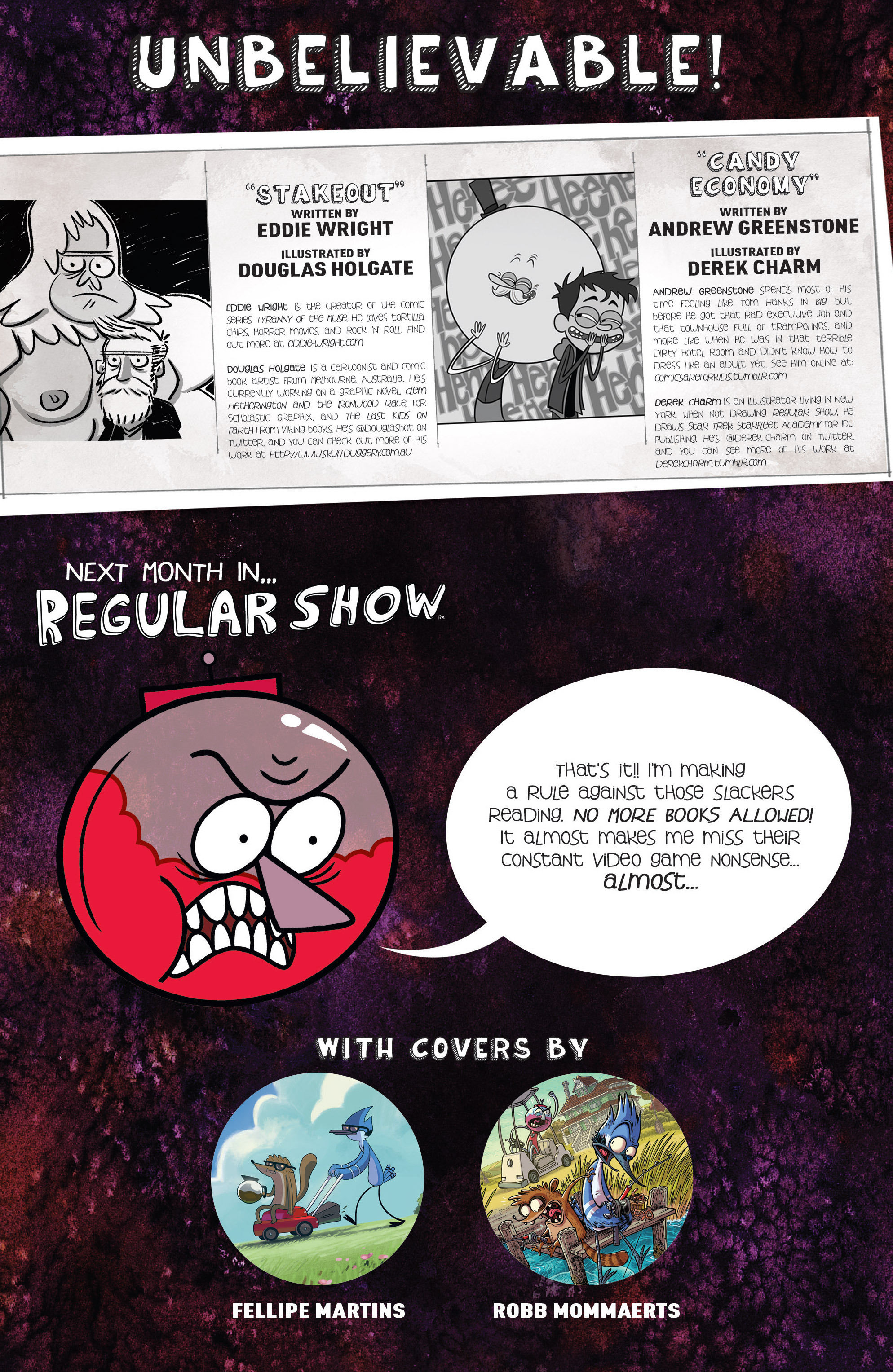 Read online Regular Show comic -  Issue #28 - 23