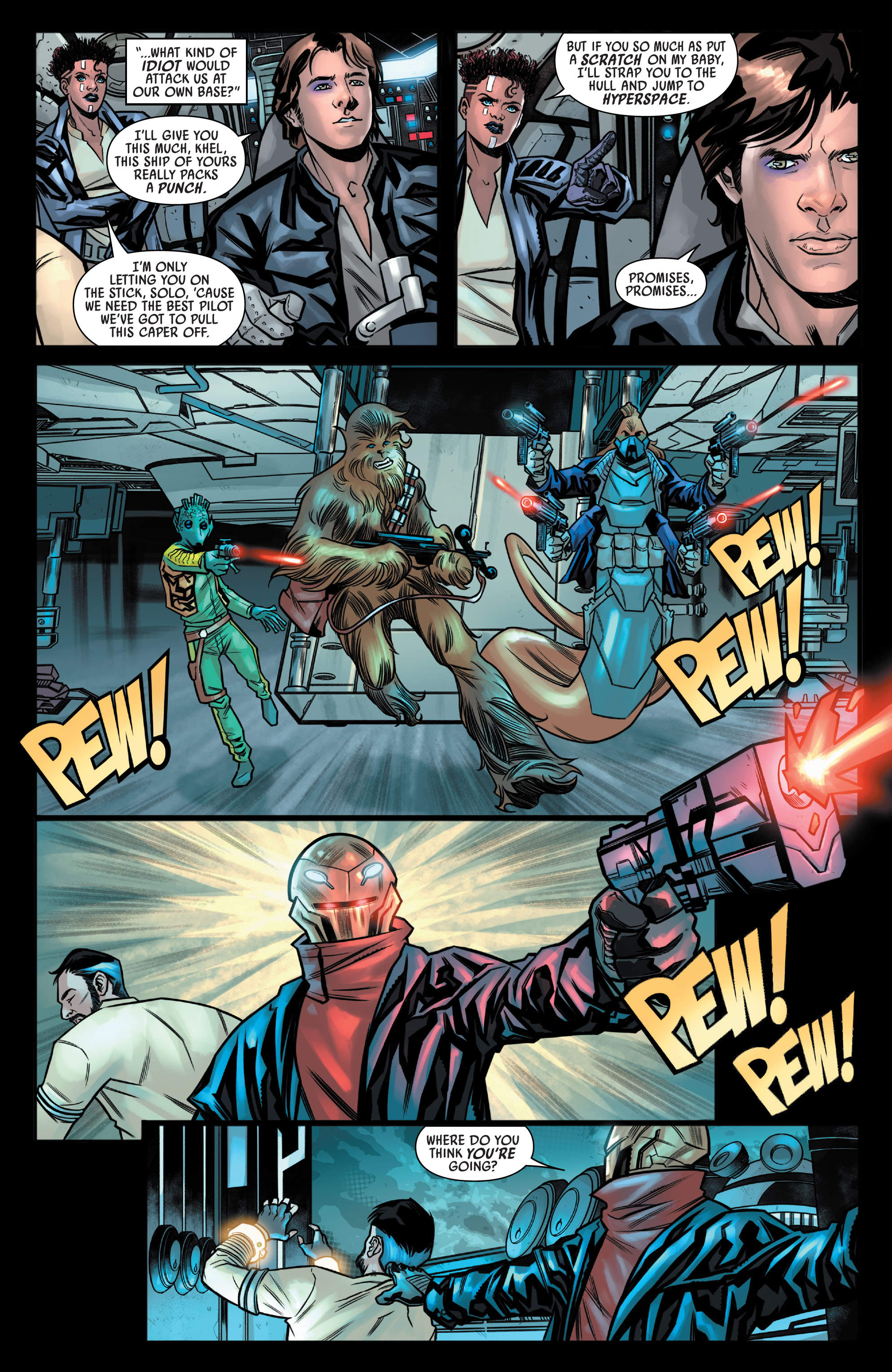 Read online Star Wars: Han Solo & Chewbacca comic -  Issue #5 - 13