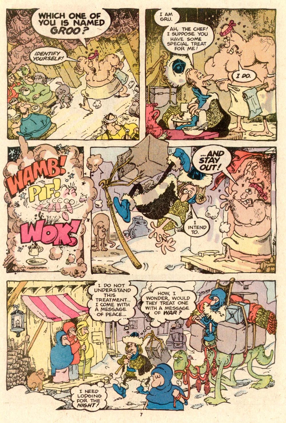Read online Sergio Aragonés Groo the Wanderer comic -  Issue #22 - 8