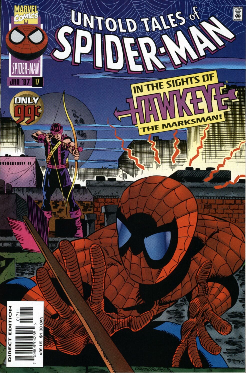 Read online Untold Tales of Spider-Man comic -  Issue #17 - 1