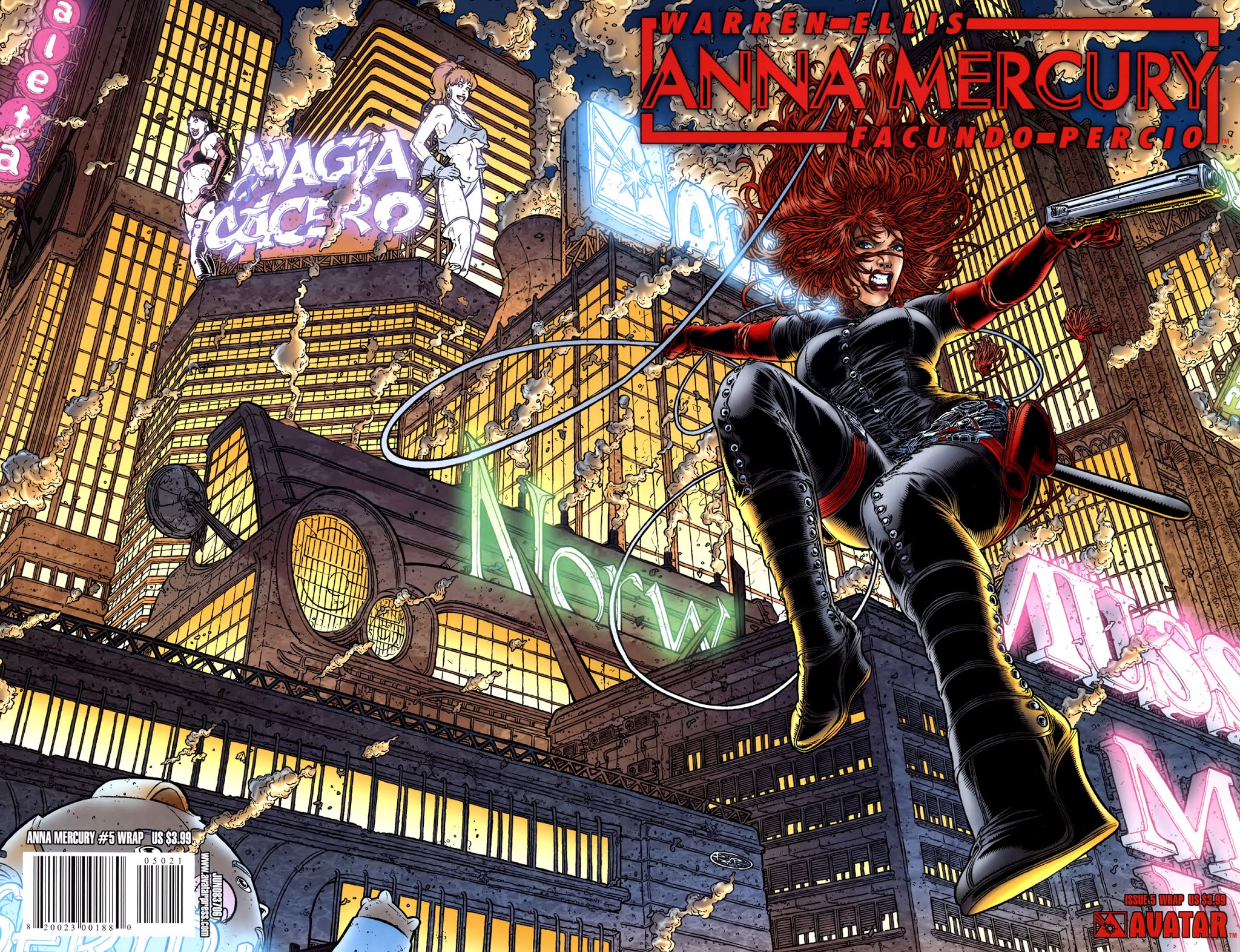 Read online Anna Mercury comic -  Issue #5 - 3