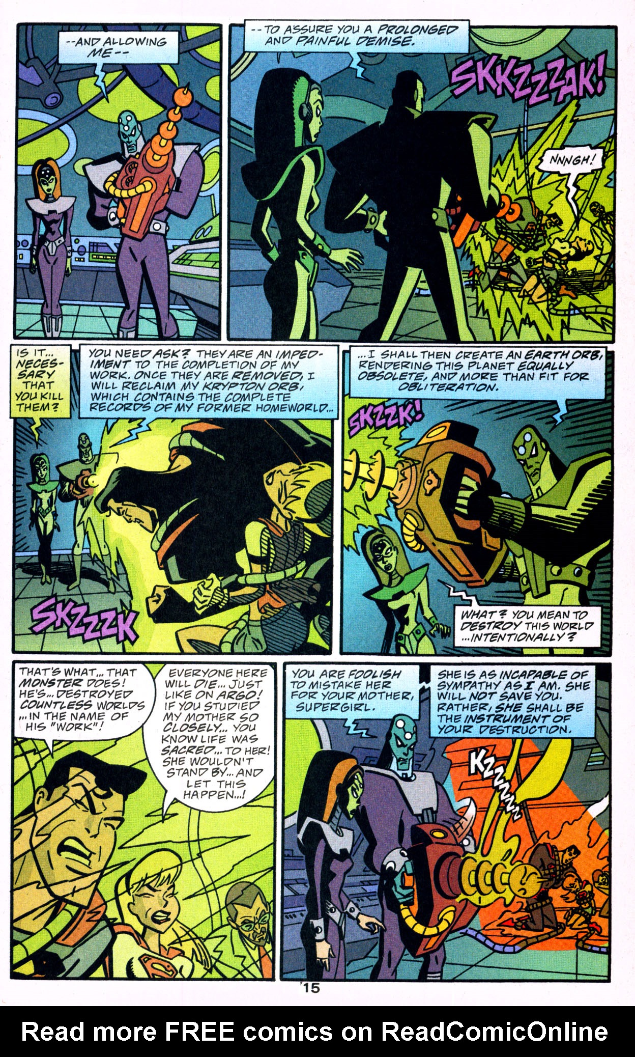 Read online Superman Adventures comic -  Issue #39 - 16