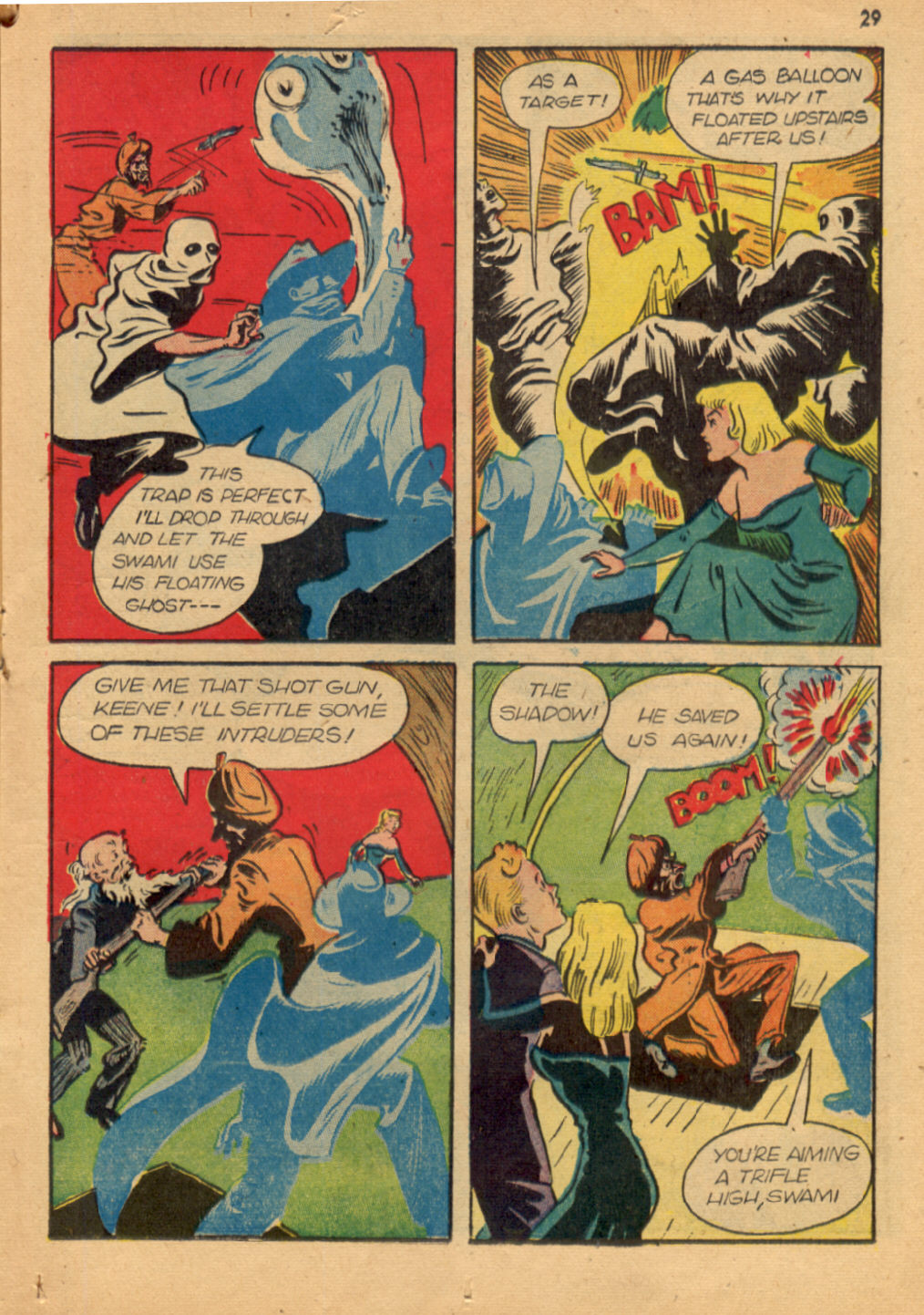 Read online Shadow Comics comic -  Issue #31 - 29