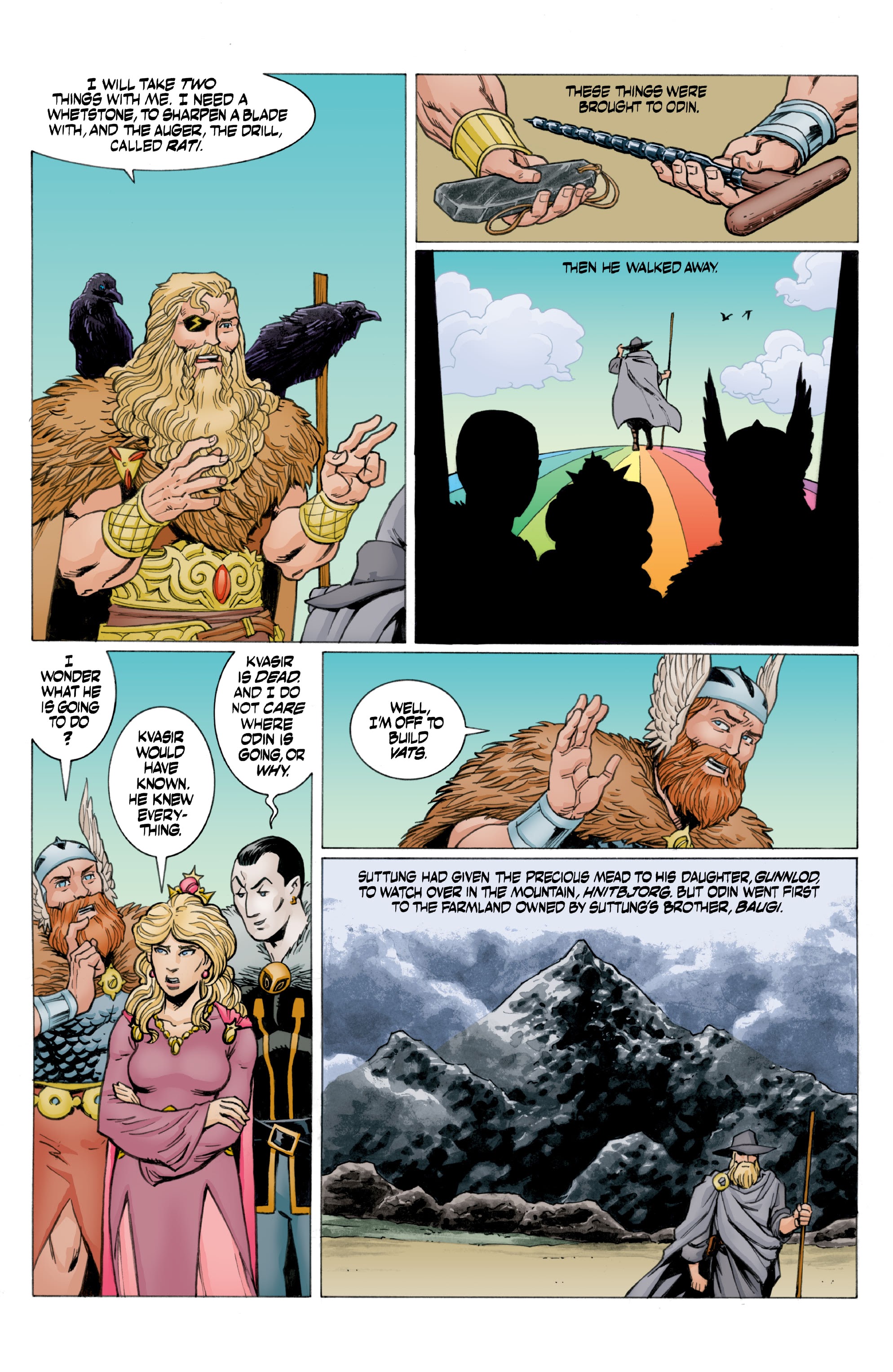 Read online Norse Mythology II comic -  Issue #1 - 18