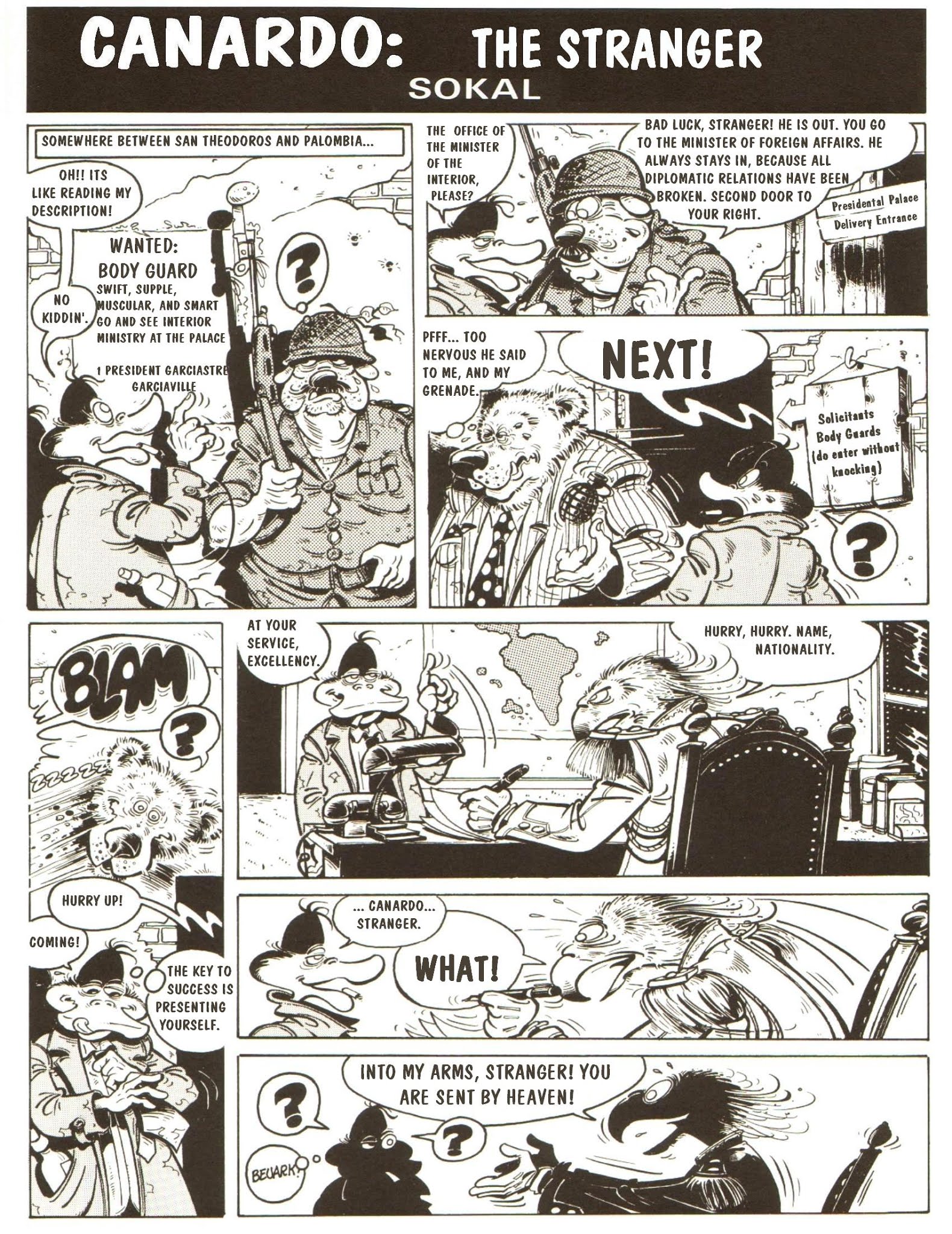 Read online Une enquête de l'inspecteur Canardo comic -  Issue #0 - 61
