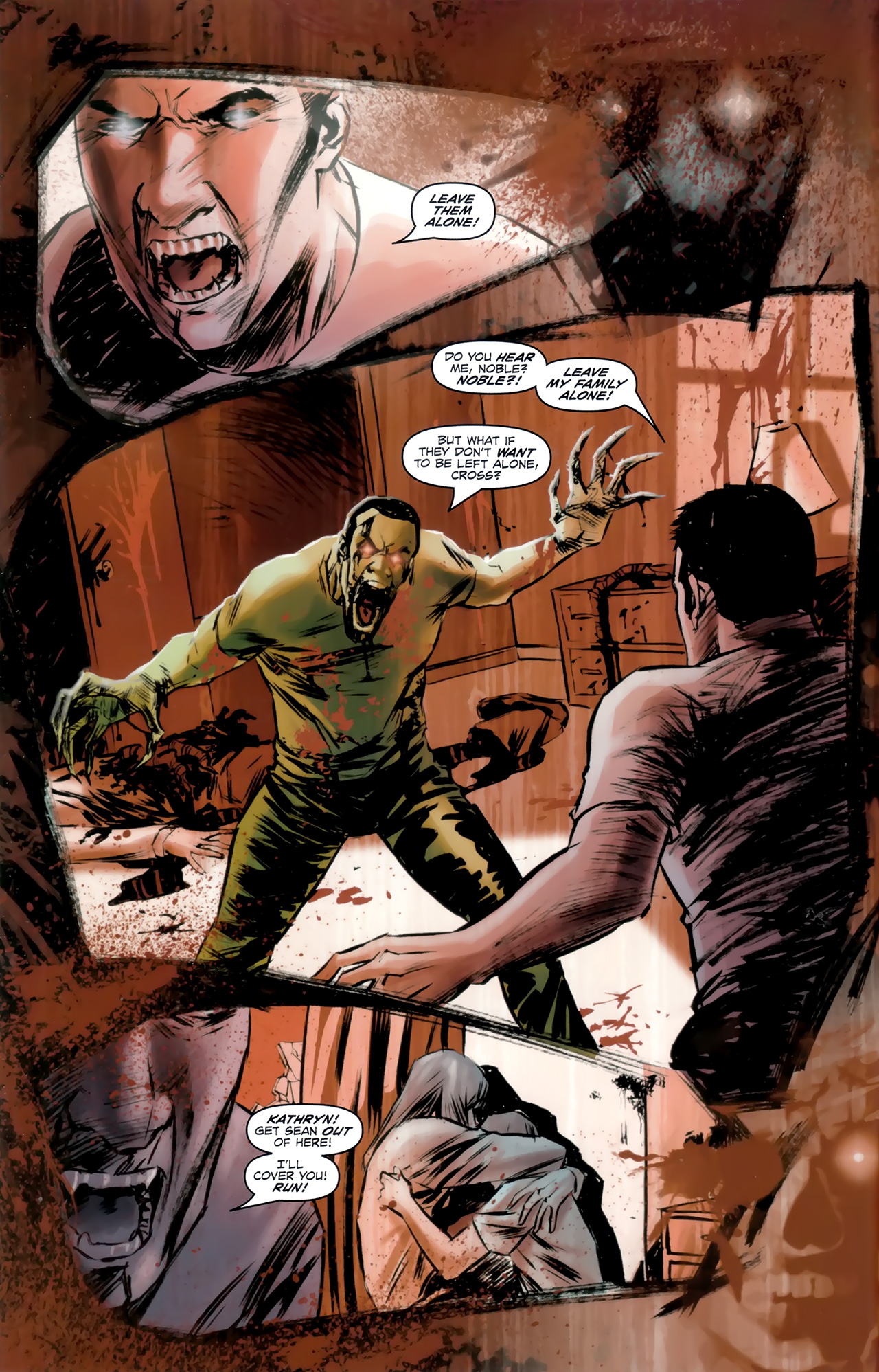 Read online Infestation comic -  Issue #1 - 9