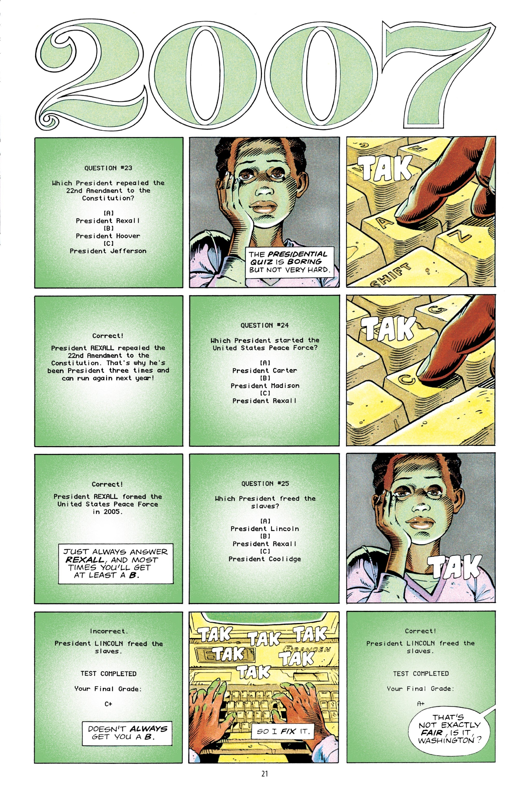 Read online The Life and Times of Martha Washington in the Twenty-First Century comic -  Issue # TPB (Part 1) - 20
