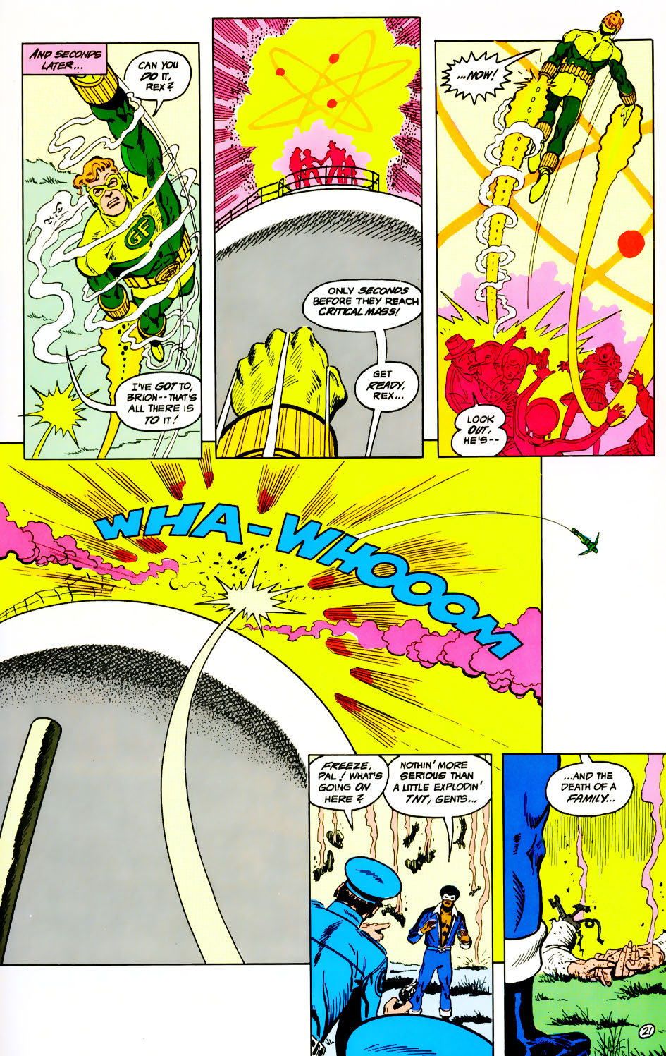 Read online The Outsiders (1985) comic -  Issue #2 - 22