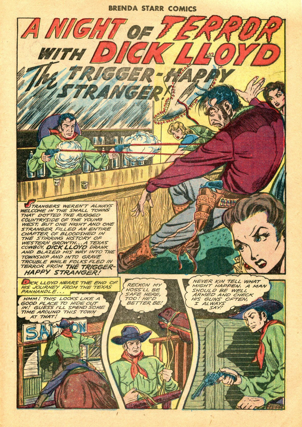Read online Brenda Starr (1948) comic -  Issue #6 - 28