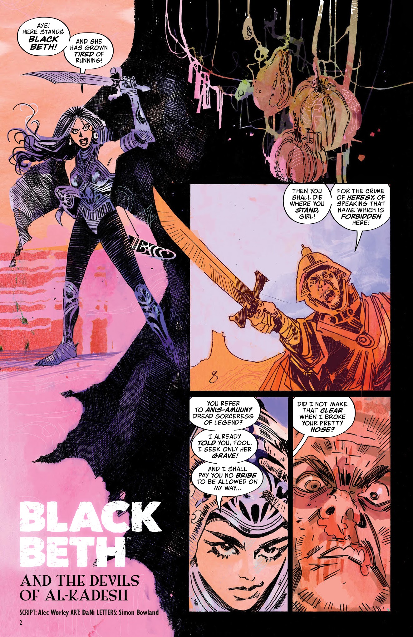 Read online Black Beth and the Devils of Al-Kadesh comic -  Issue # Full - 4