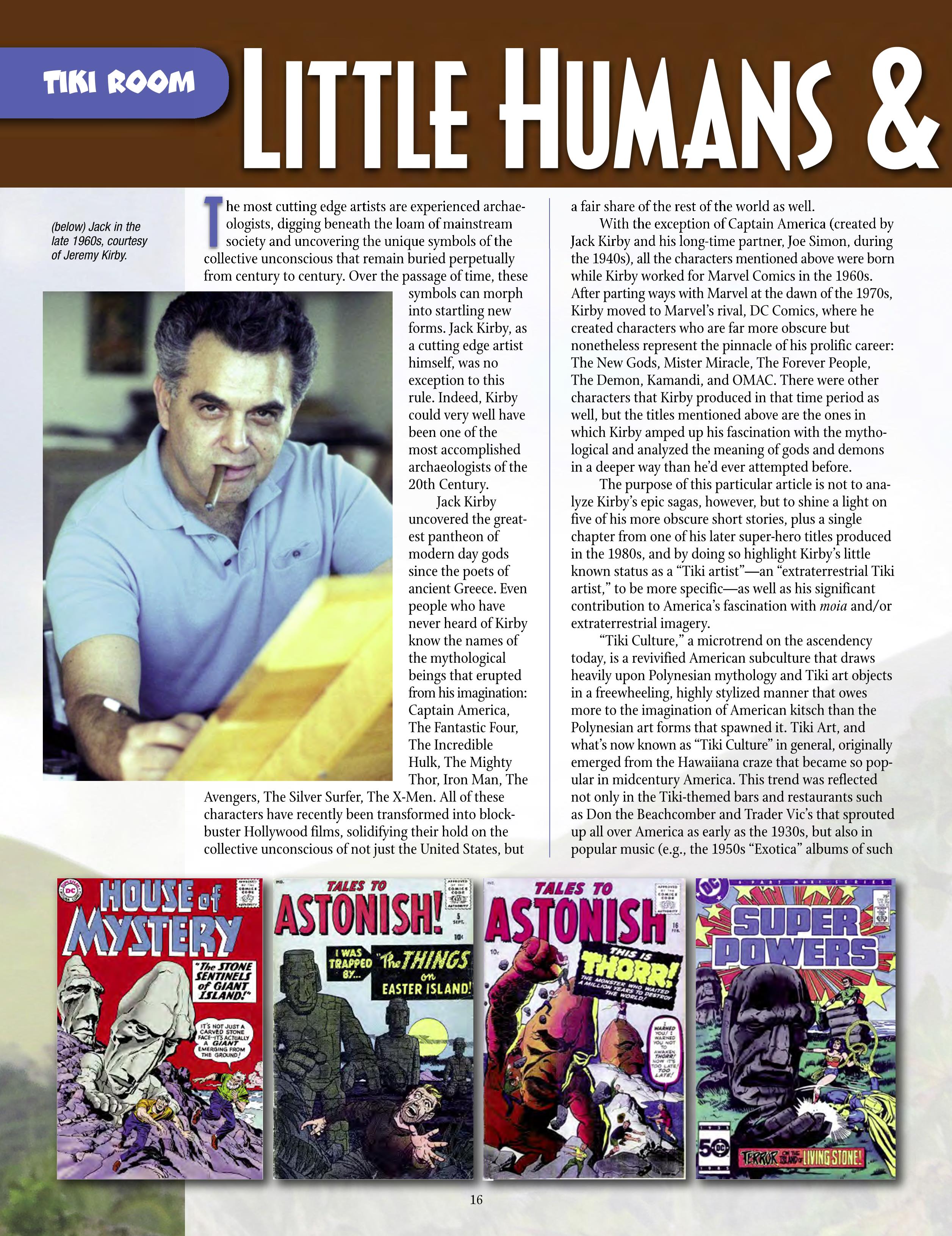 Read online The Jack Kirby Collector comic -  Issue #70 - 18