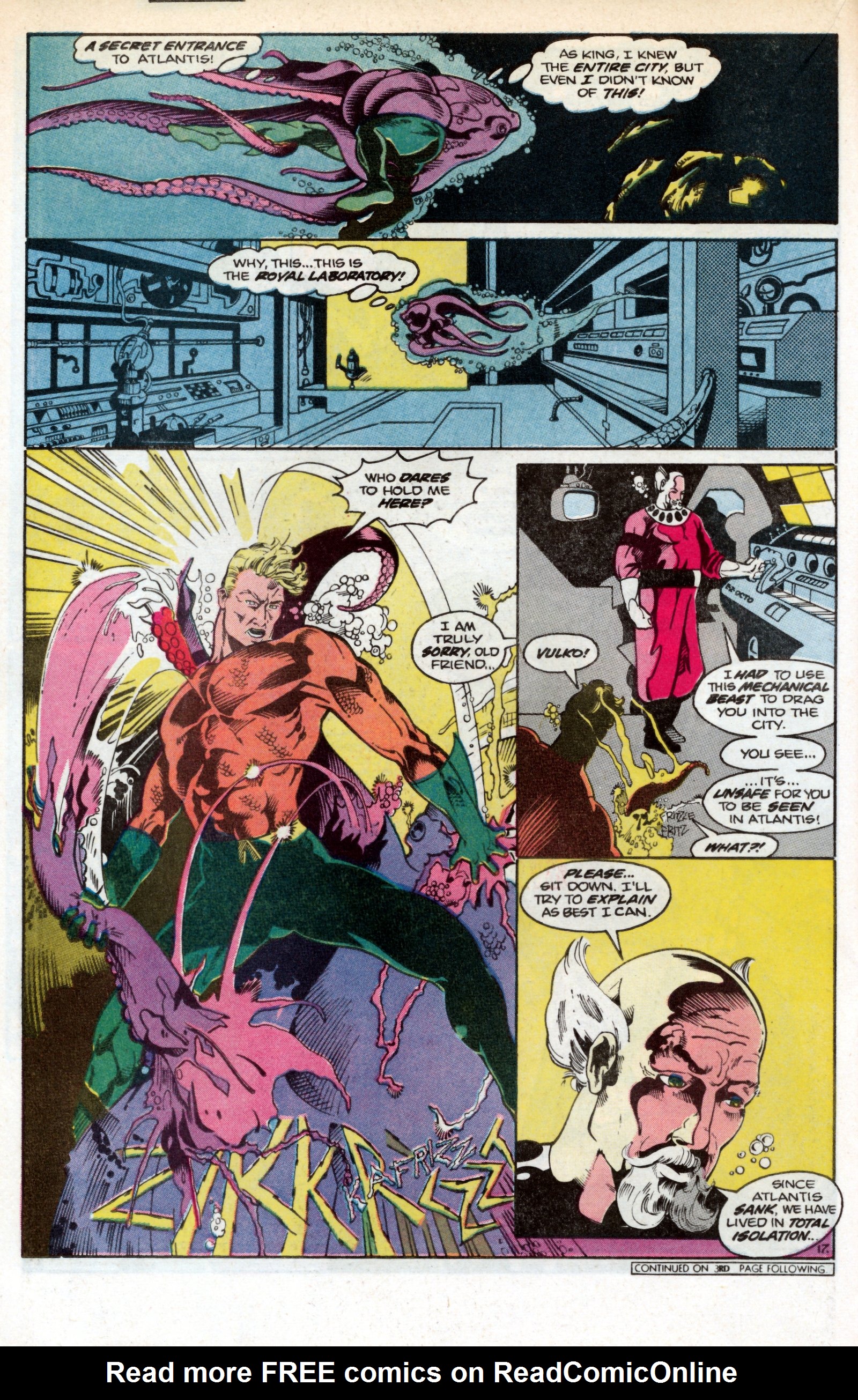 Read online Aquaman (1986) comic -  Issue #1 - 21