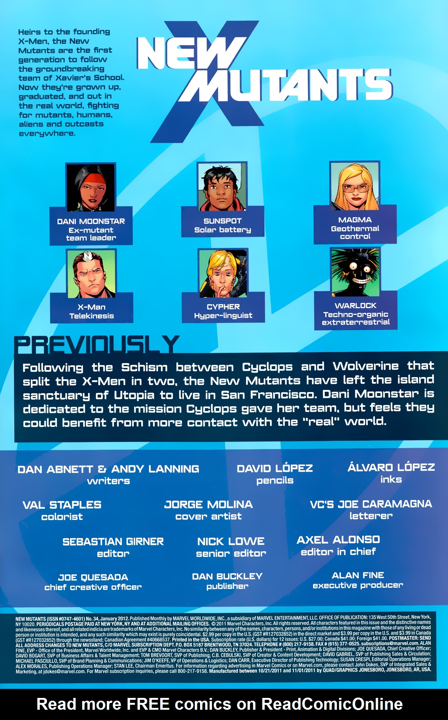Read online New Mutants (2009) comic -  Issue #34 - 3