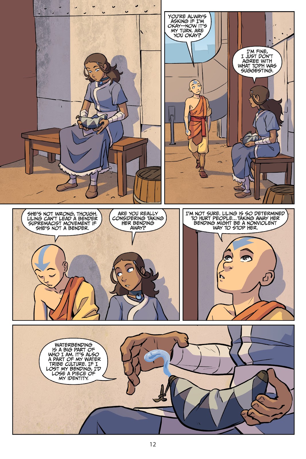 Read online Nickelodeon Avatar: The Last Airbender - Imbalance comic -  Issue # TPB 3 - 13