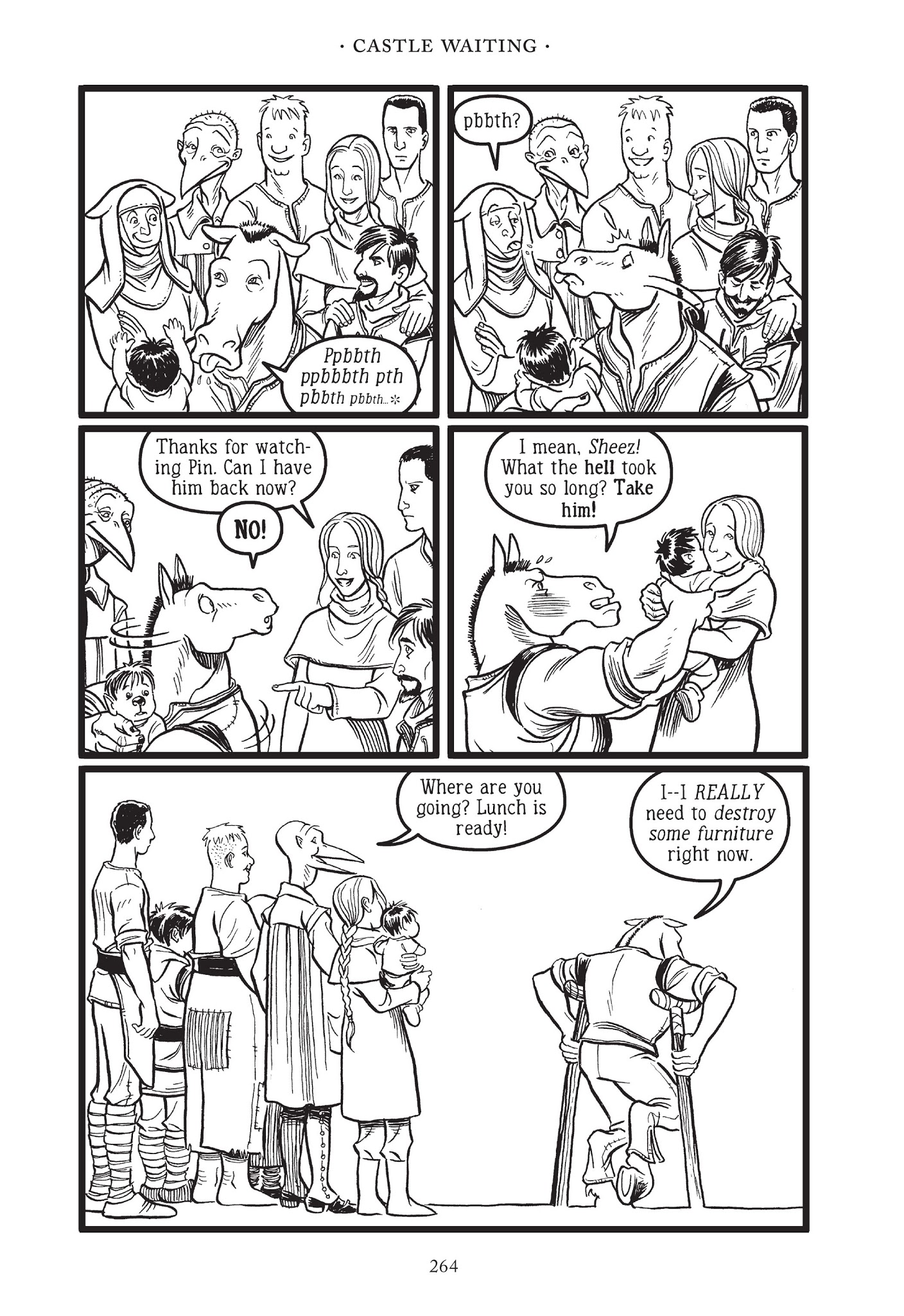 Read online Castle Waiting comic -  Issue # TPB 2 - 256