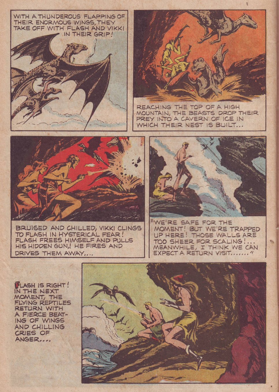 Read online Flash Gordon (1966) comic -  Issue #7 - 10