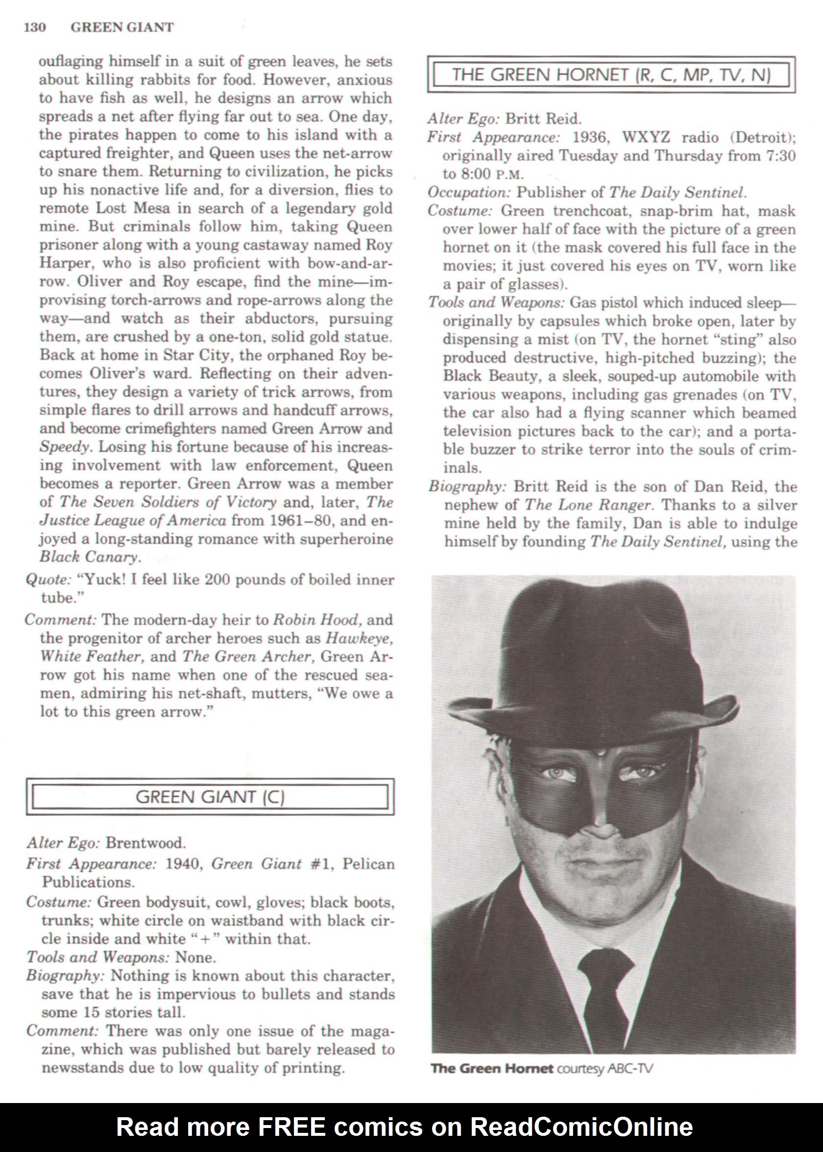 Read online The Encyclopedia of Superheroes comic -  Issue # TPB (Part 2) - 49