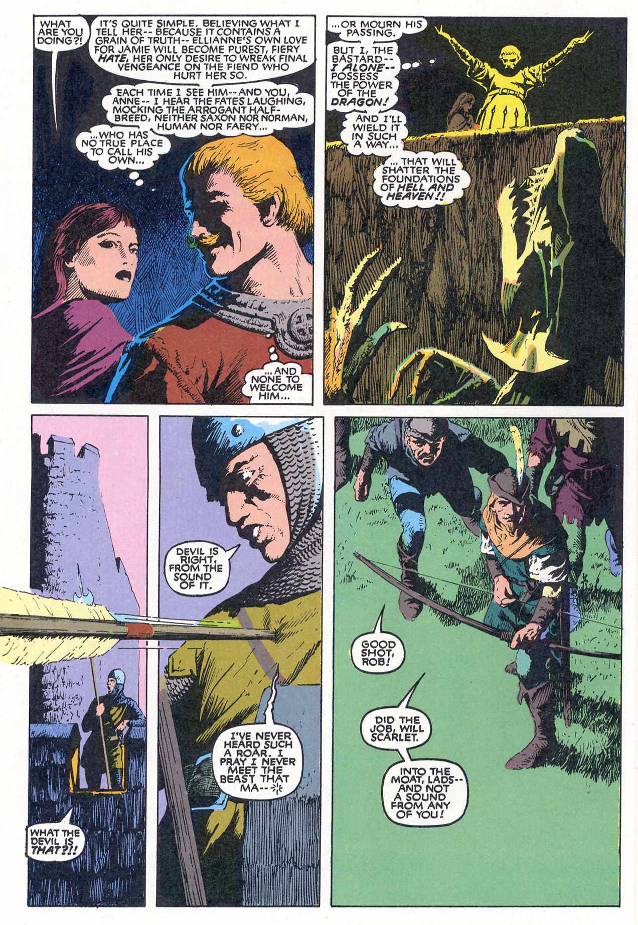 Read online The Black Dragon comic -  Issue #5 - 16