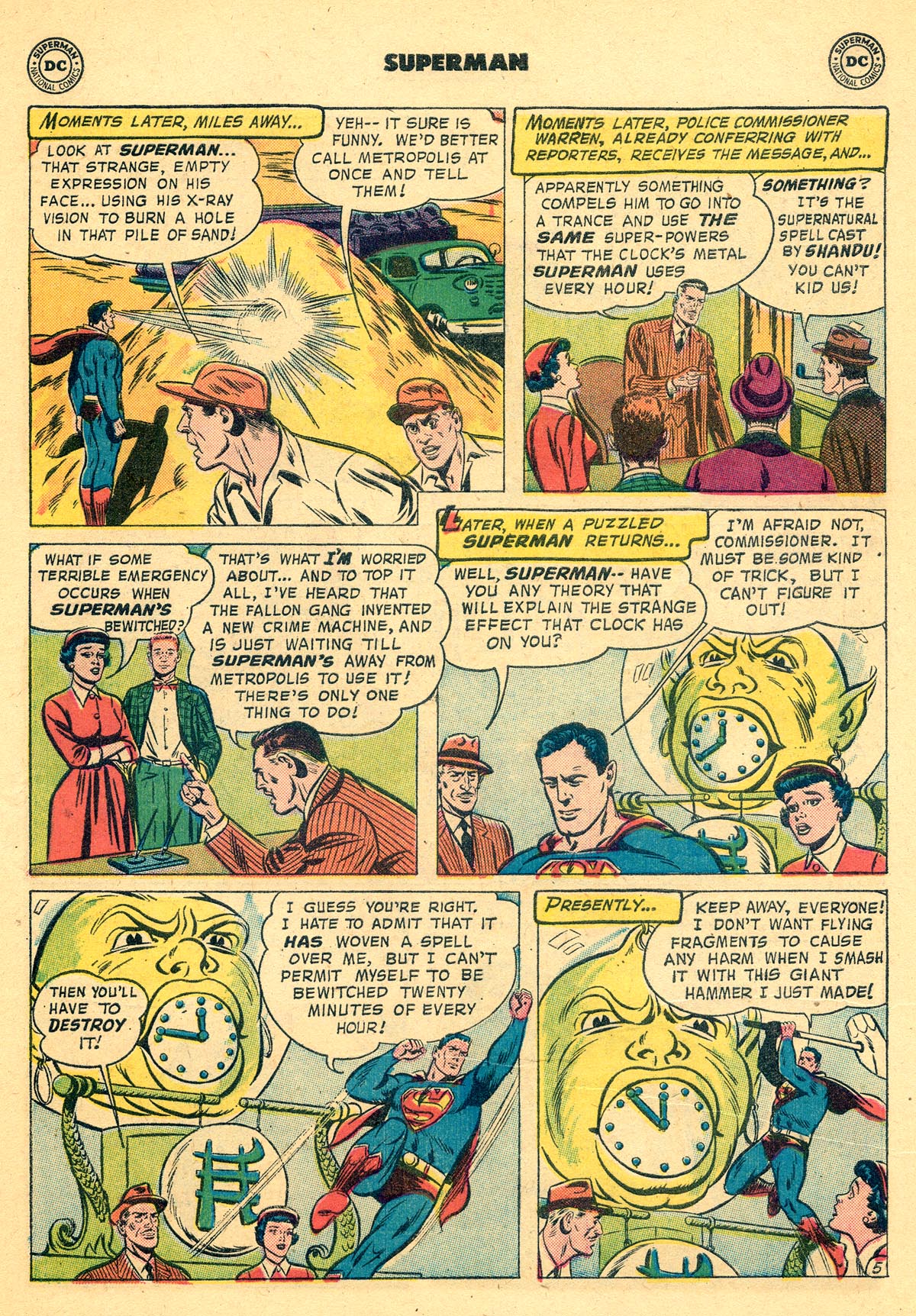 Read online Superman (1939) comic -  Issue #126 - 19