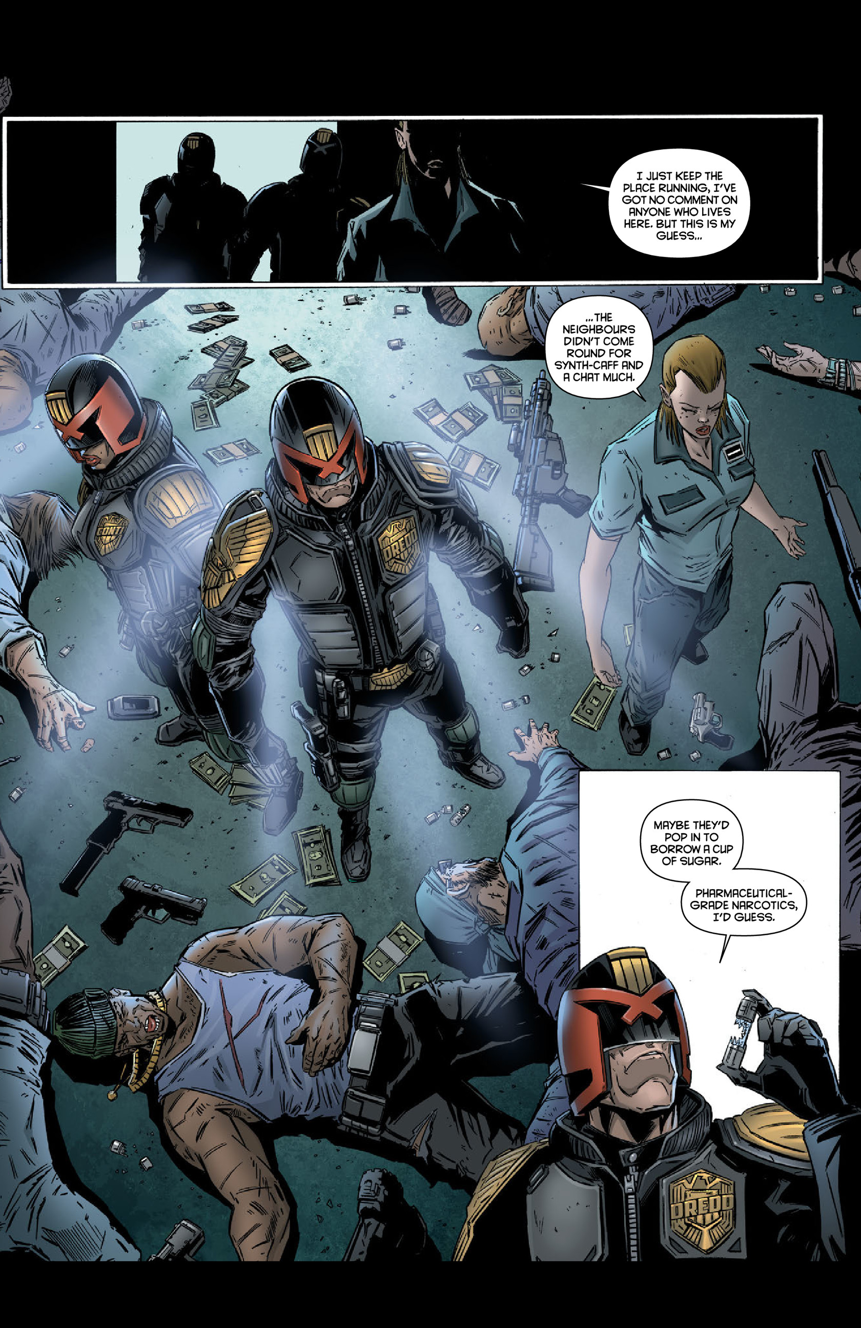 Read online Dredd: Dust comic -  Issue #1 - 9