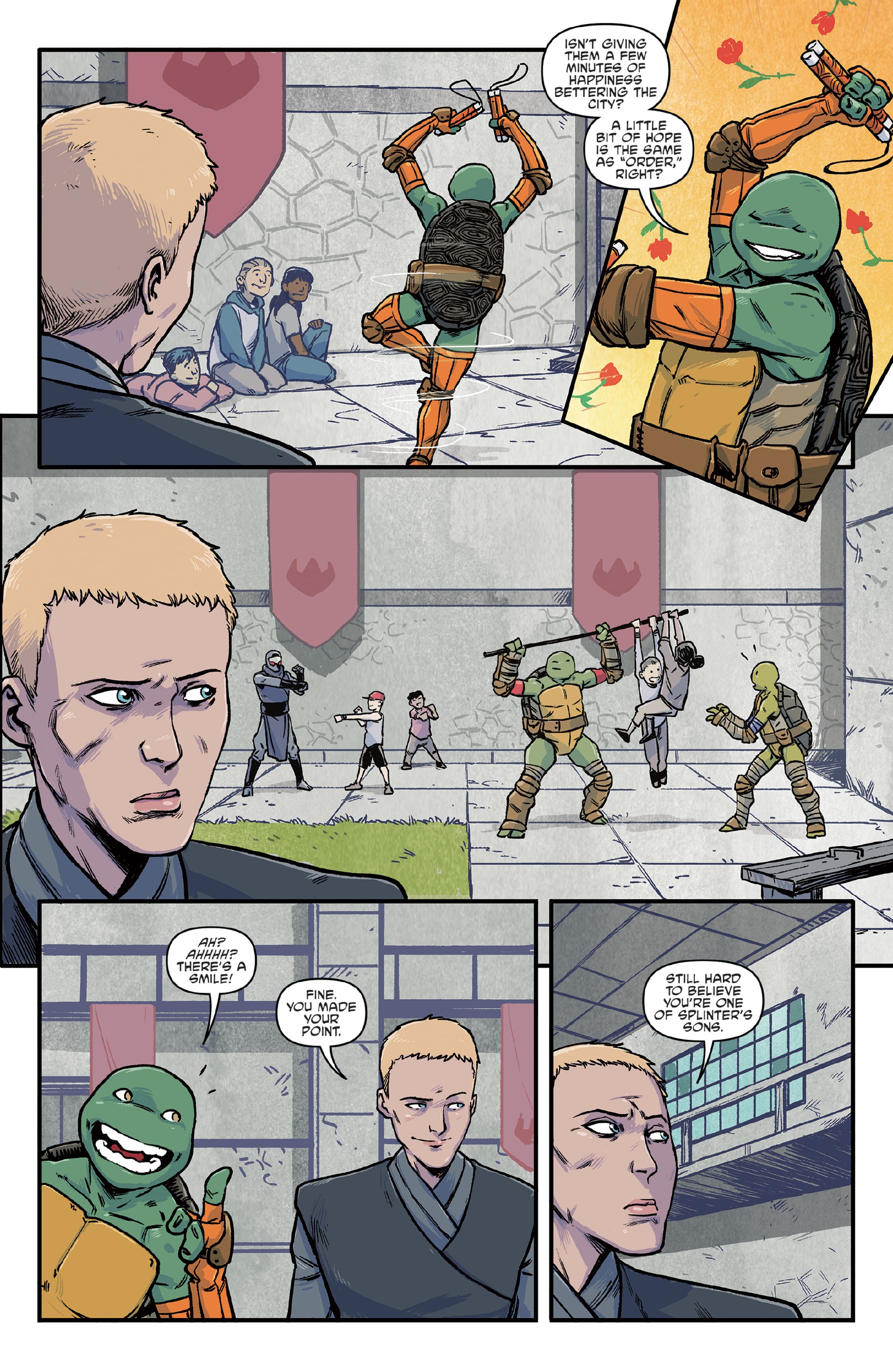 Read online Teenage Mutant Ninja Turtles: Best Of comic -  Issue # Michelangelo - 59