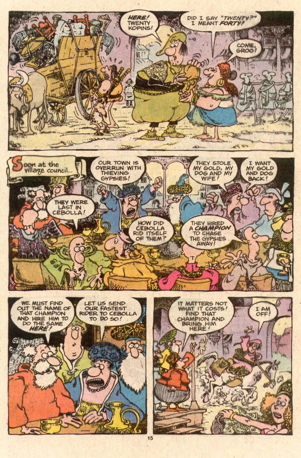 Read online Sergio Aragonés Groo the Wanderer comic -  Issue #41 - 17