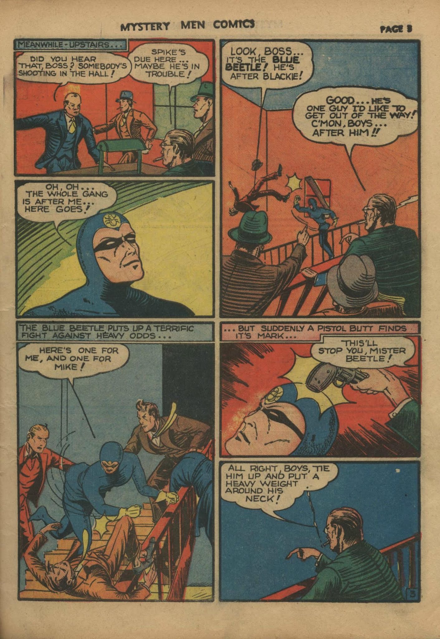Read online Mystery Men Comics comic -  Issue #10 - 5