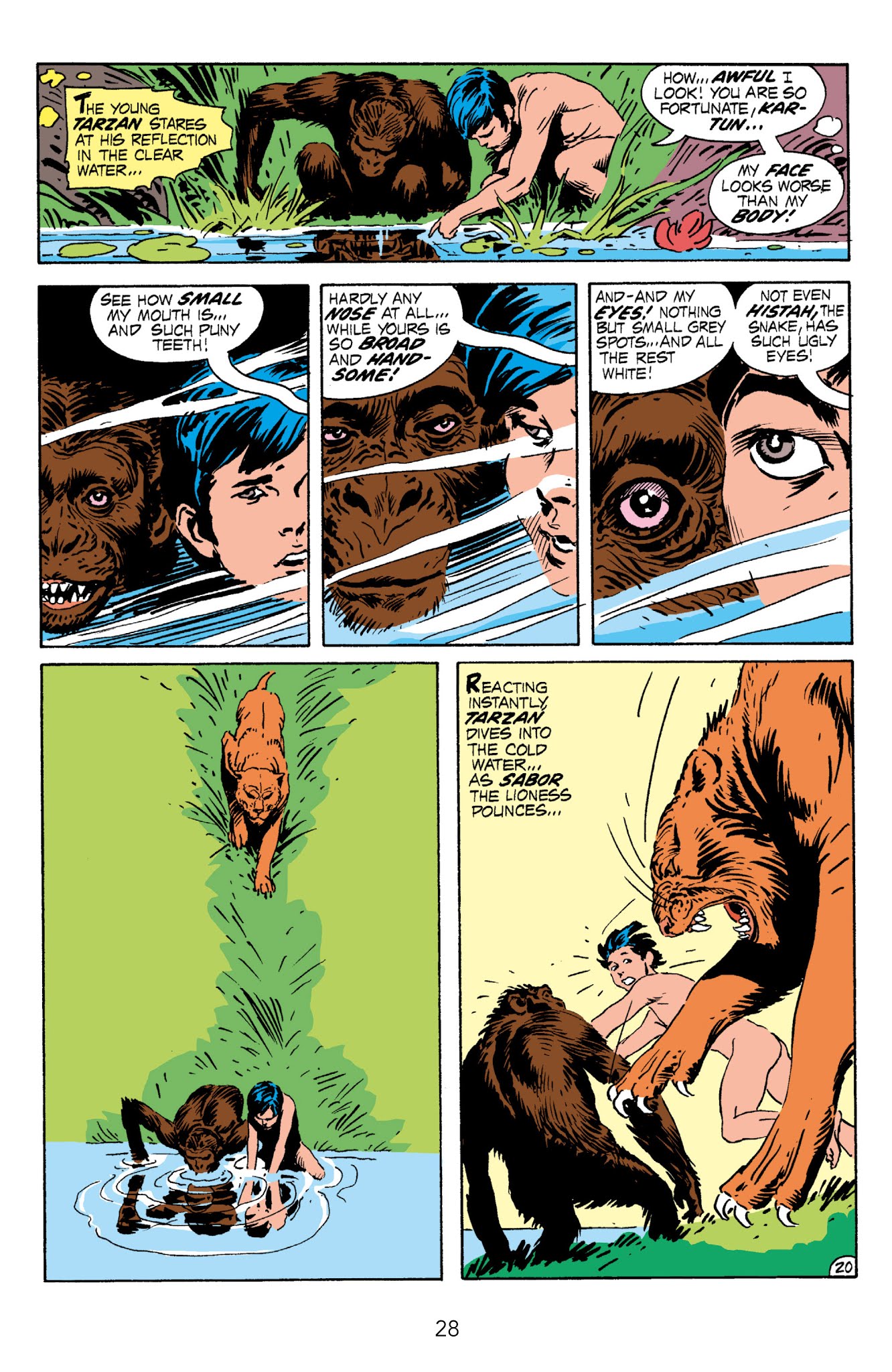 Read online Edgar Rice Burroughs' Tarzan The Joe Kubert Years comic -  Issue # TPB 1 (Part 1) - 30