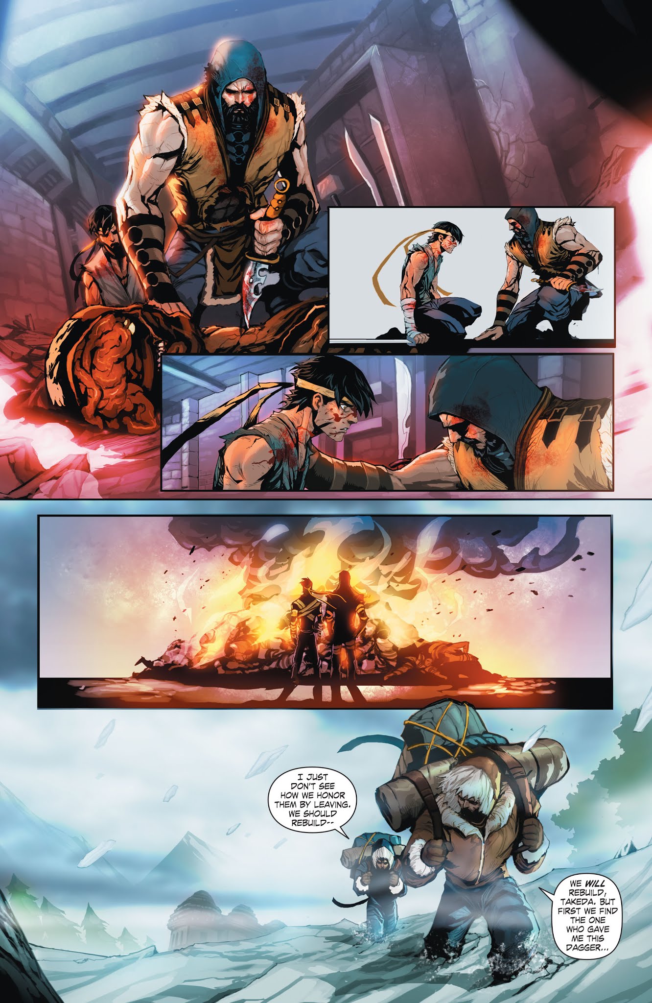 Read online Mortal Kombat X [I] comic -  Issue # _TPB 1 - 34